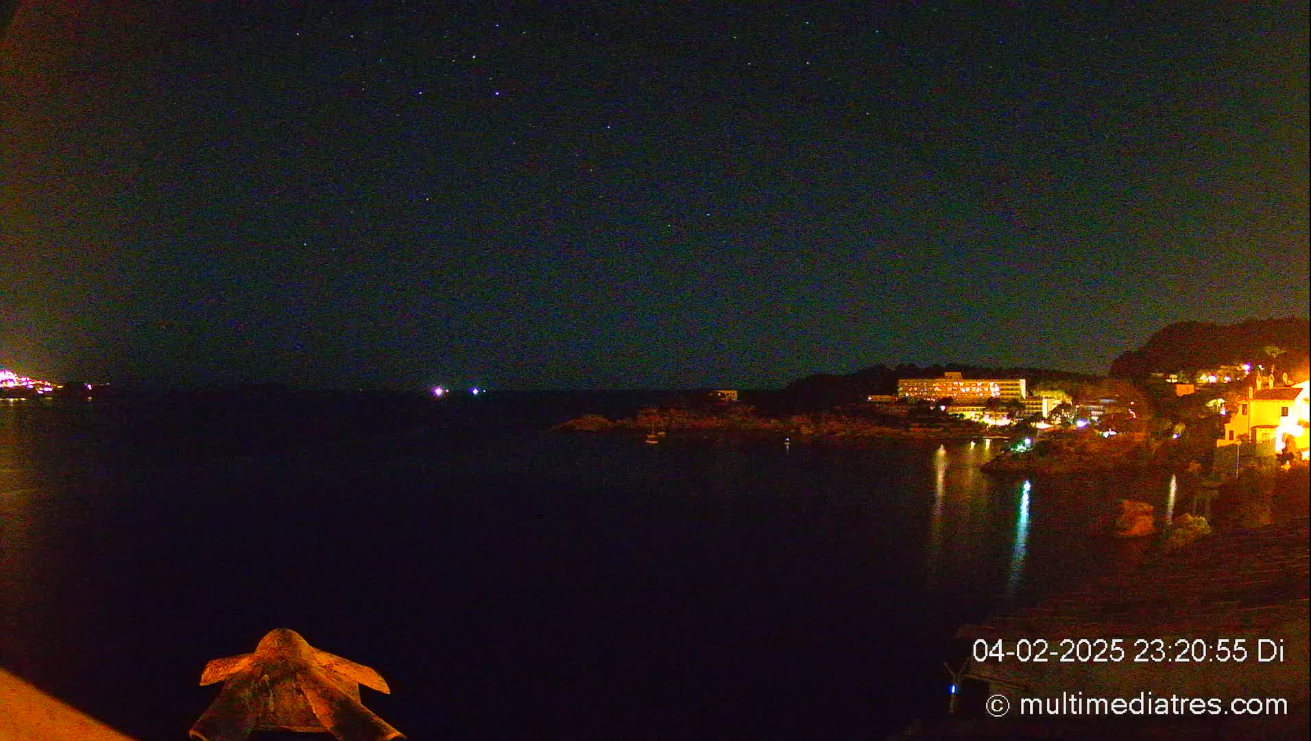 Mallorca, Peguera Cala Fornells Bay Balearic Sea Live Cam, Balearic Islands, Spain
