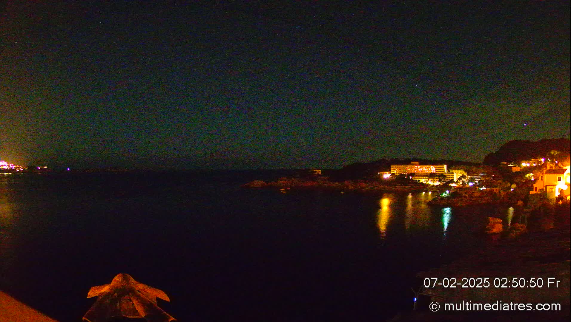 Mallorca, Peguera Cala Fornells Bay Balearic Sea Live Cam, Balearic Islands, Spain