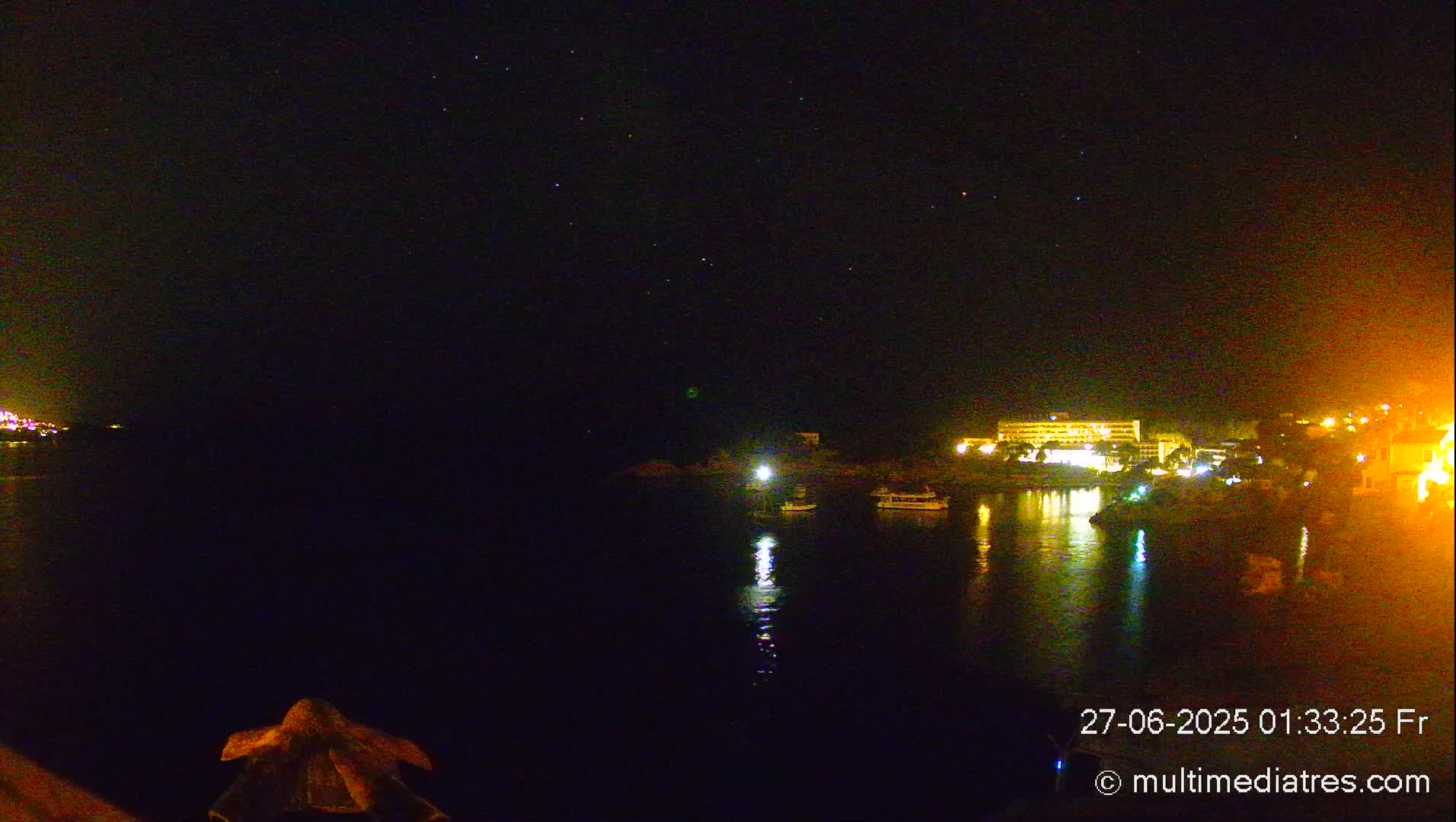 Mallorca, Peguera Cala Fornells Bay Balearic Sea Live Cam, Balearic Islands, Spain