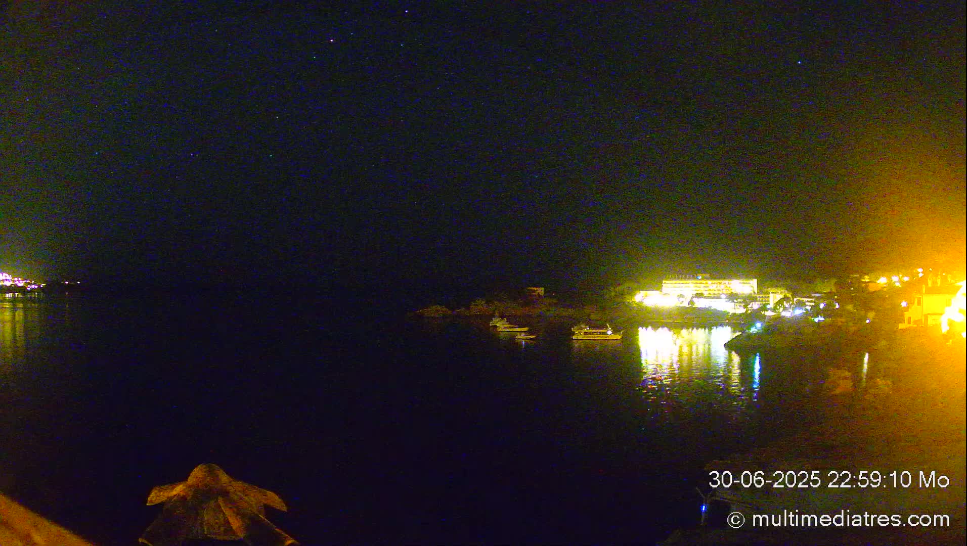 Mallorca, Peguera Cala Fornells Bay Balearic Sea Live Cam, Balearic Islands, Spain