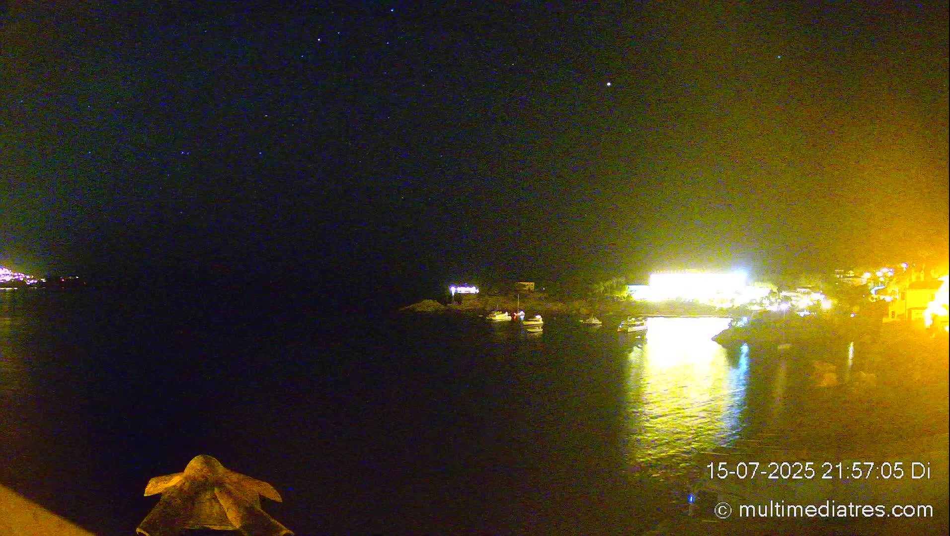 Mallorca, Peguera Cala Fornells Bay Balearic Sea Live Cam, Balearic Islands, Spain