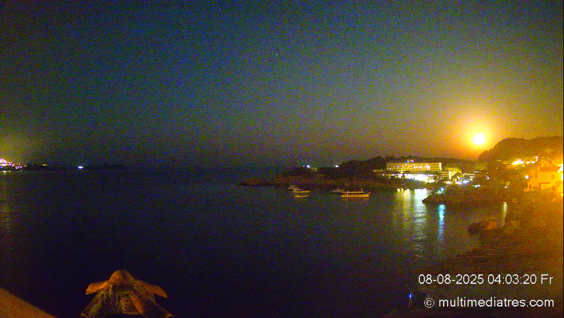 Mallorca, Peguera Cala Fornells Bay Balearic Sea Live Cam, Balearic Islands, Spain