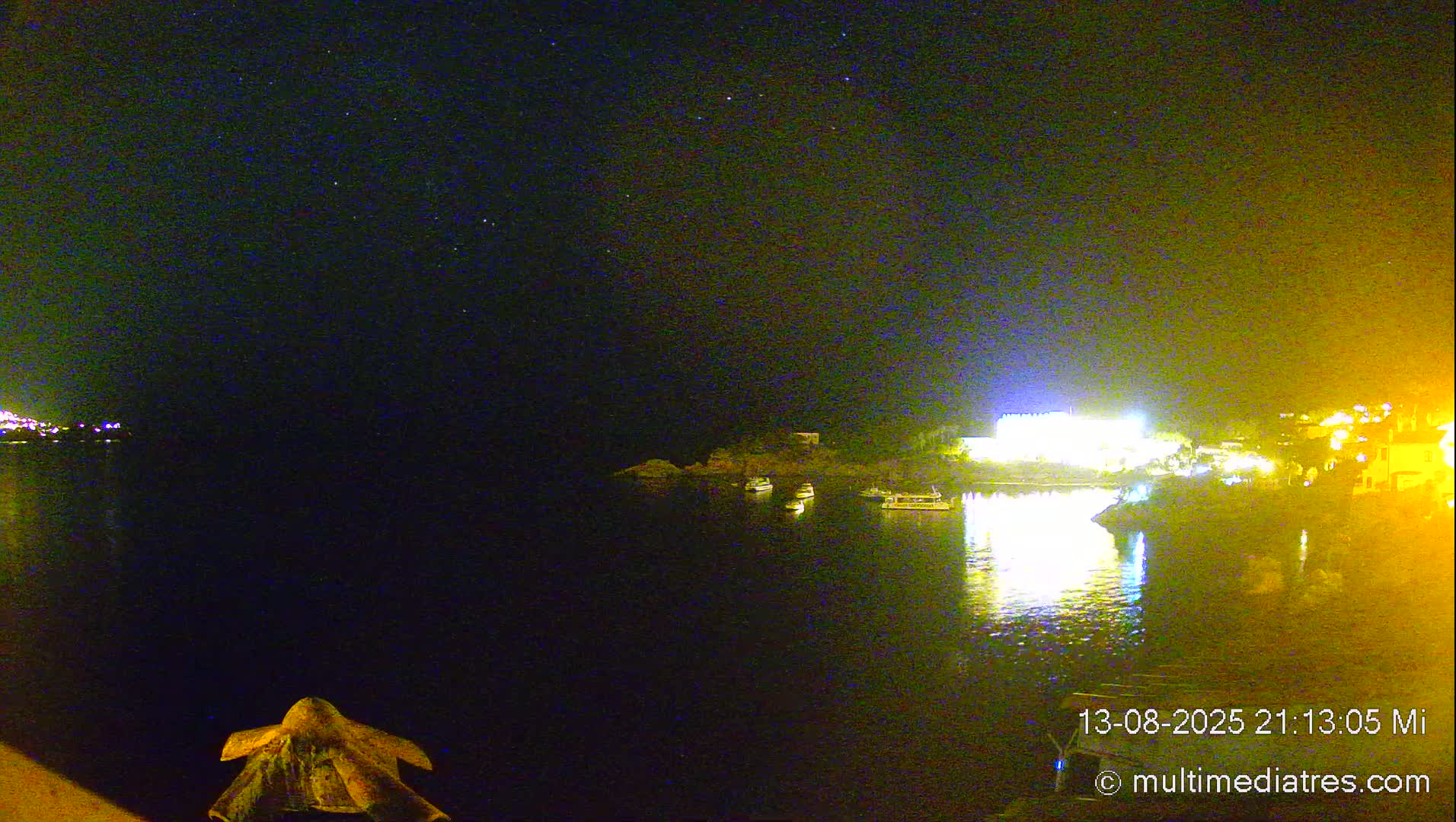Mallorca, Peguera Cala Fornells Bay Balearic Sea Live Cam, Balearic Islands, Spain