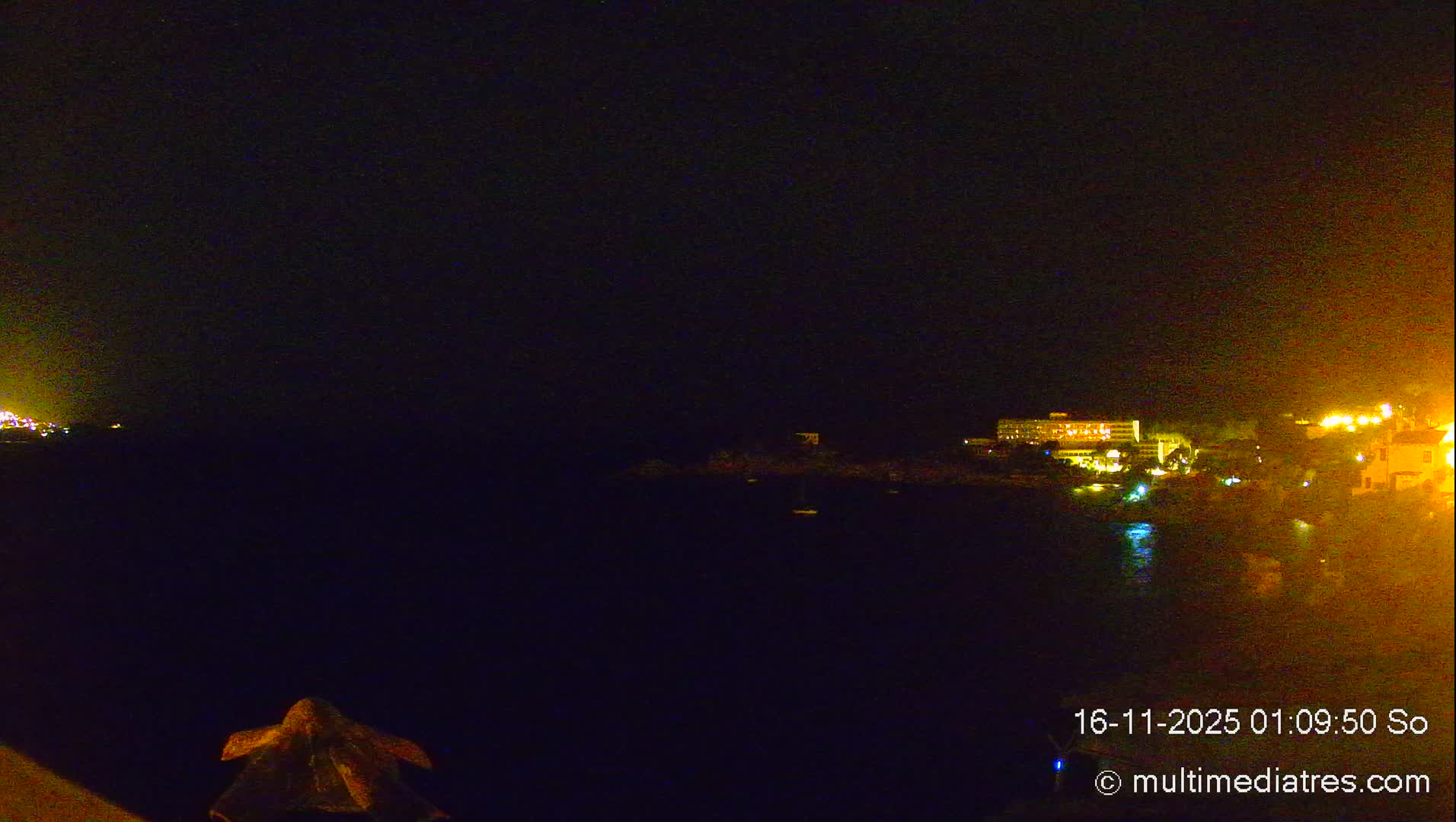 Mallorca, Peguera Cala Fornells Bay Balearic Sea Live Cam, Balearic Islands, Spain