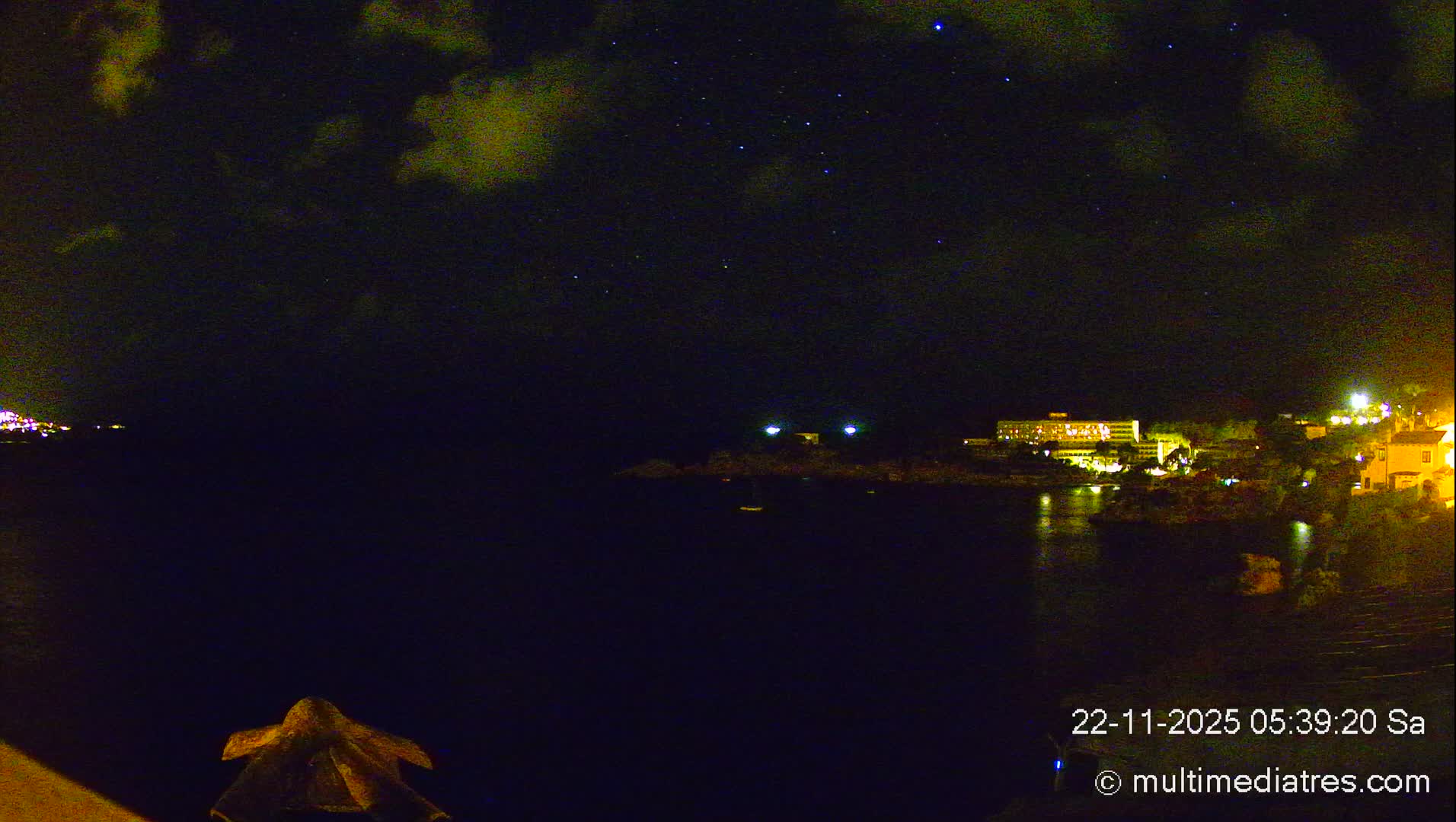 Mallorca, Peguera Cala Fornells Bay Balearic Sea Live Cam, Balearic Islands, Spain