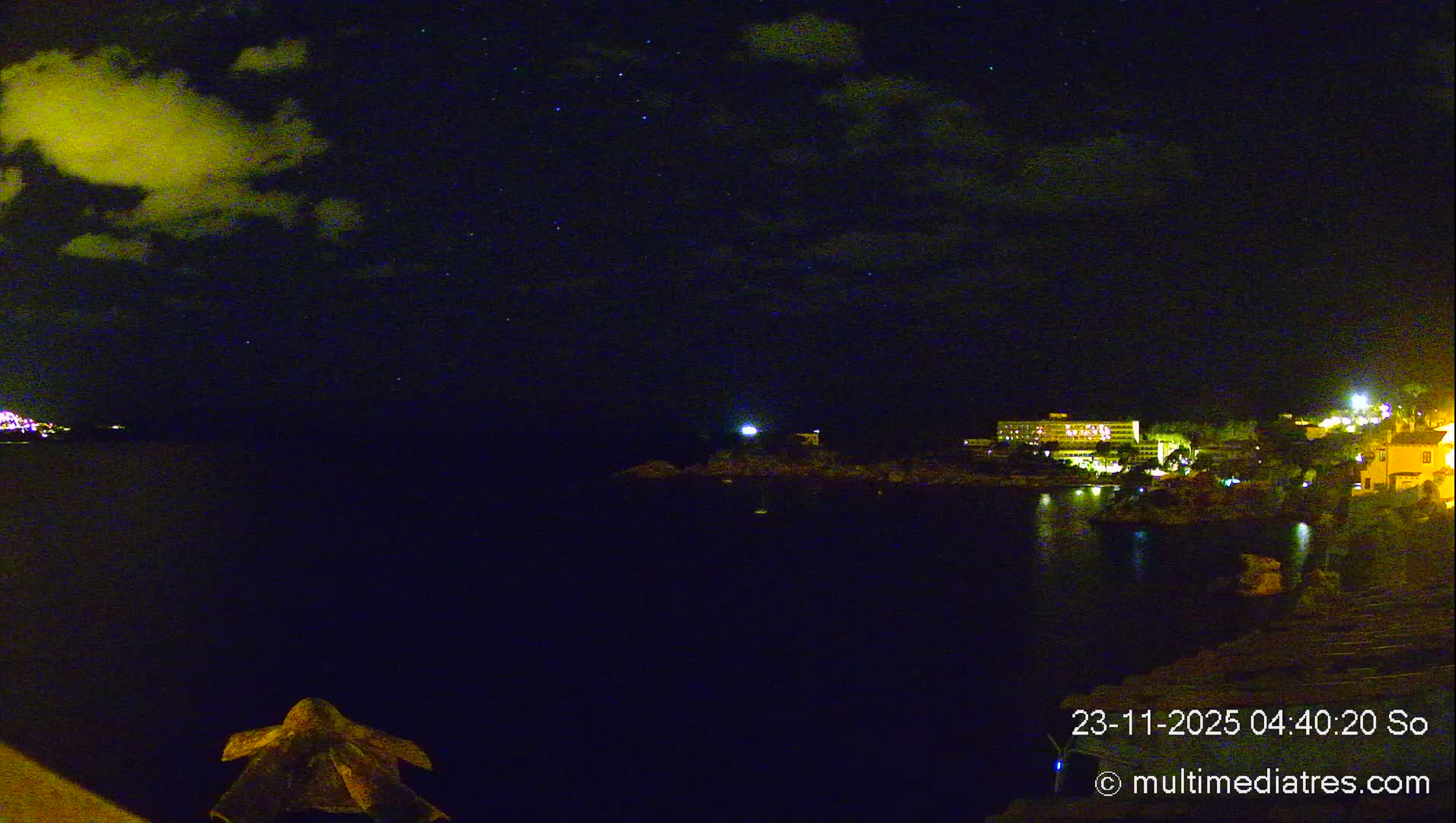Mallorca, Peguera Cala Fornells Bay Balearic Sea Live Cam, Balearic Islands, Spain