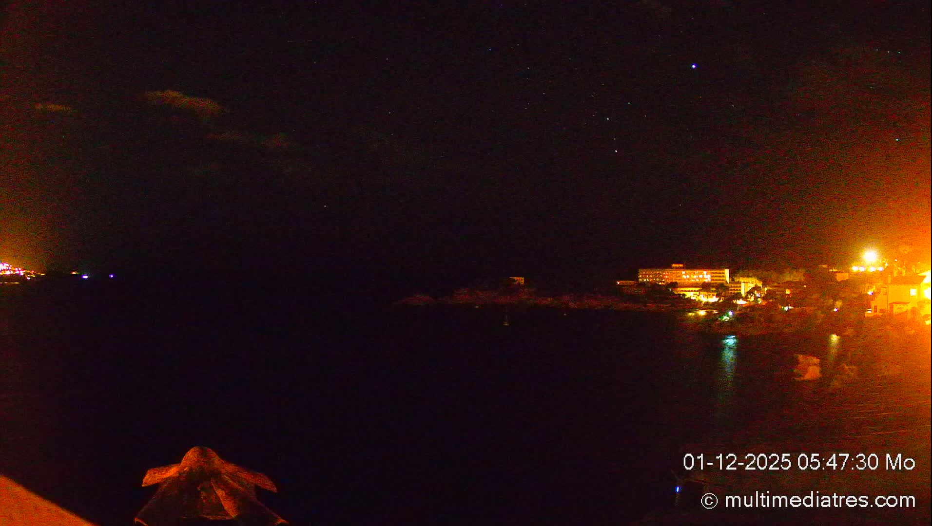 Mallorca, Peguera Cala Fornells Bay Balearic Sea Live Cam, Balearic Islands, Spain