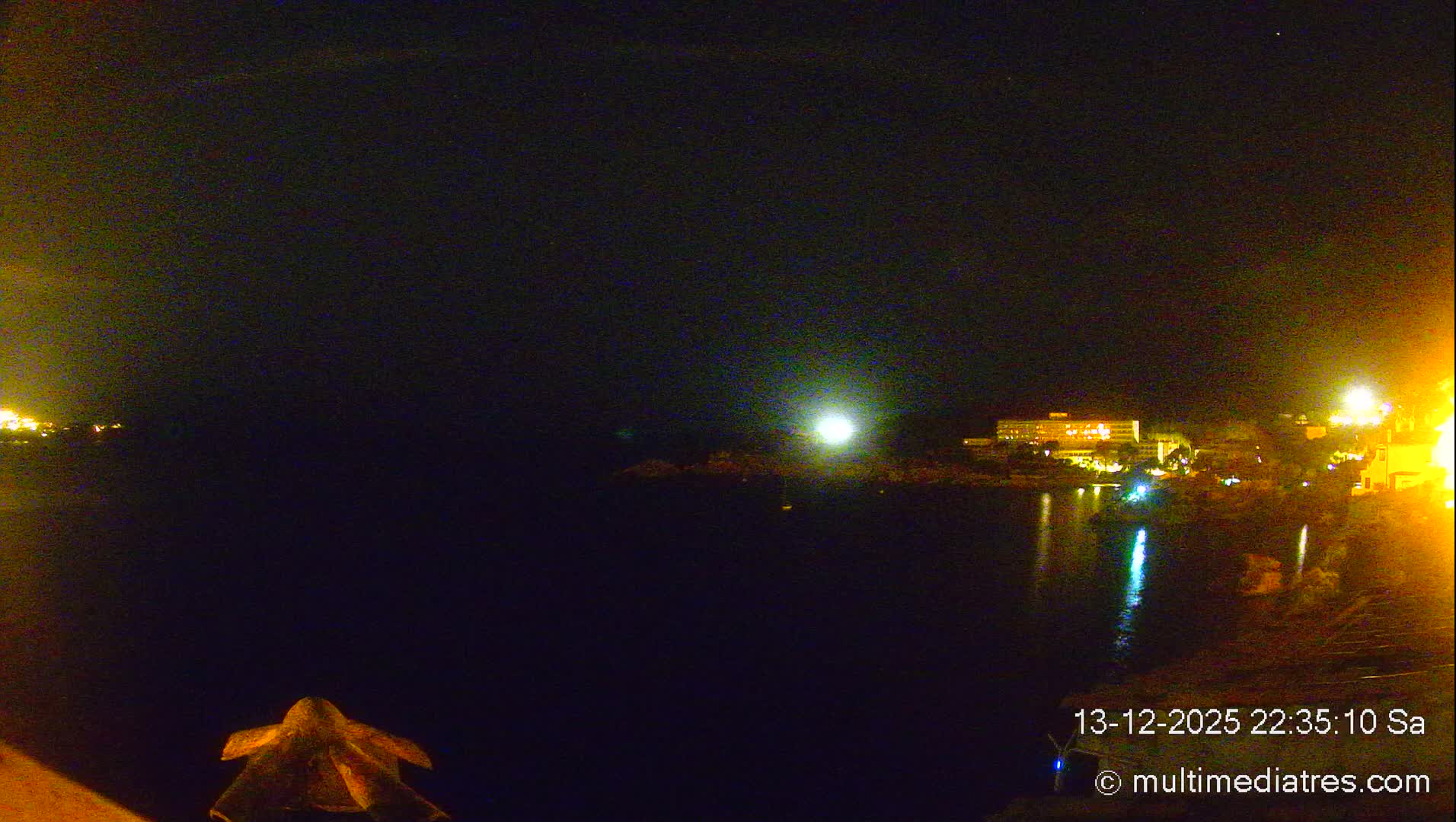 Mallorca, Peguera Cala Fornells Bay Balearic Sea Live Cam, Balearic Islands, Spain