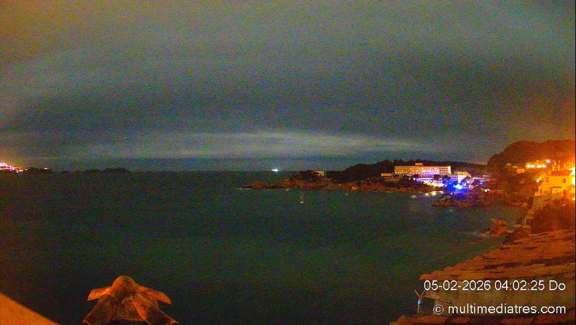 Mallorca, Peguera Cala Fornells Bay Balearic Sea Live Cam, Balearic Islands, Spain