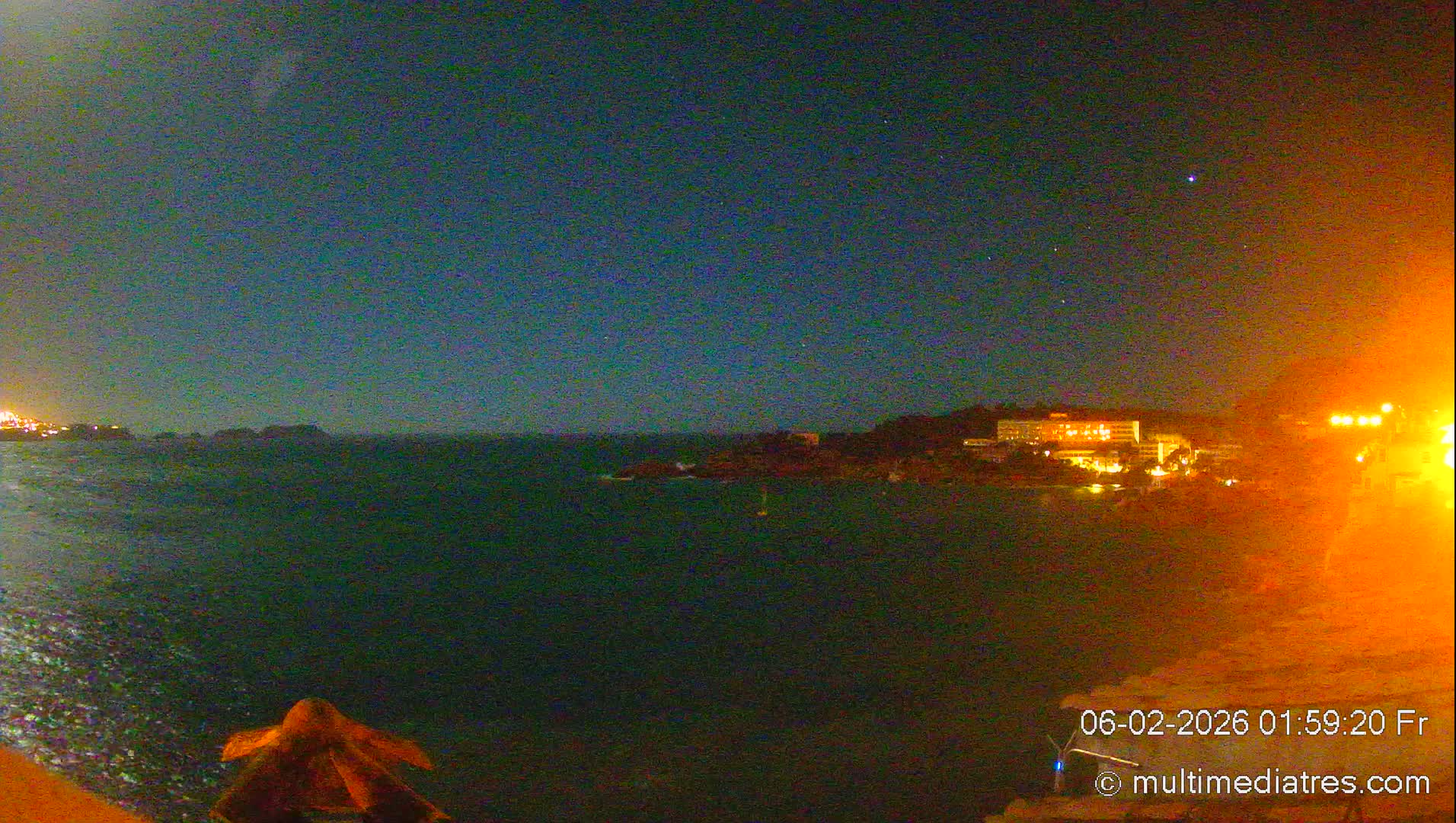 Mallorca, Peguera Cala Fornells Bay Balearic Sea Live Cam, Balearic Islands, Spain