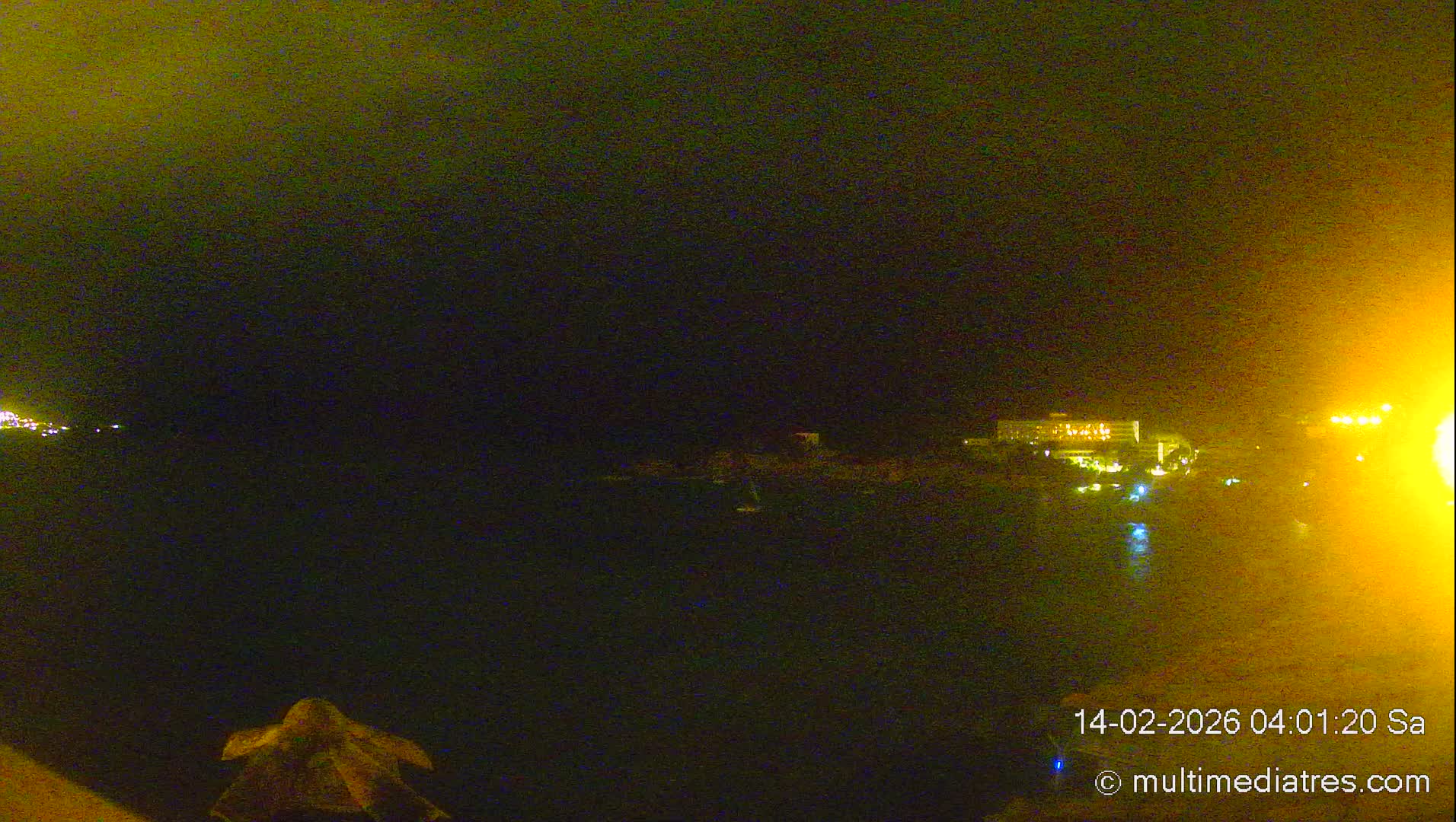 Mallorca, Peguera Cala Fornells Bay Balearic Sea Live Cam, Balearic Islands, Spain