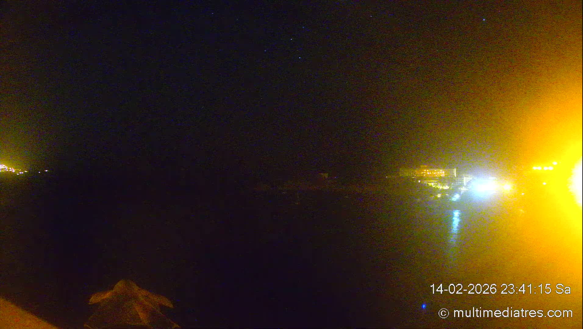 Mallorca, Peguera Cala Fornells Bay Balearic Sea Live Cam, Balearic Islands, Spain