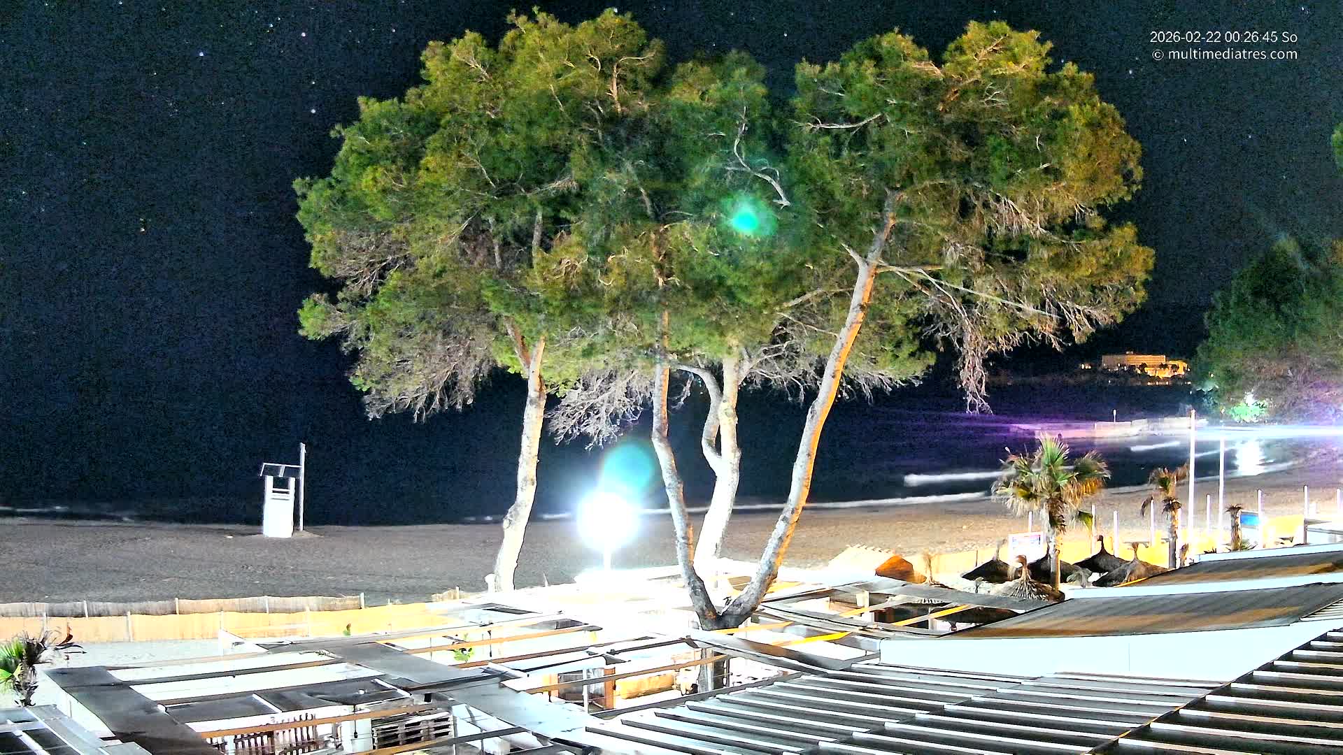 Mallorca, Peguera Cala Fornells Bay Balearic Sea Live Cam, Balearic Islands, Spain