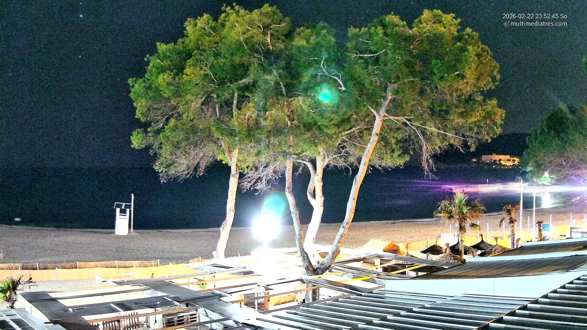 Mallorca, Peguera Cala Fornells Bay Balearic Sea Live Cam, Balearic Islands, Spain
