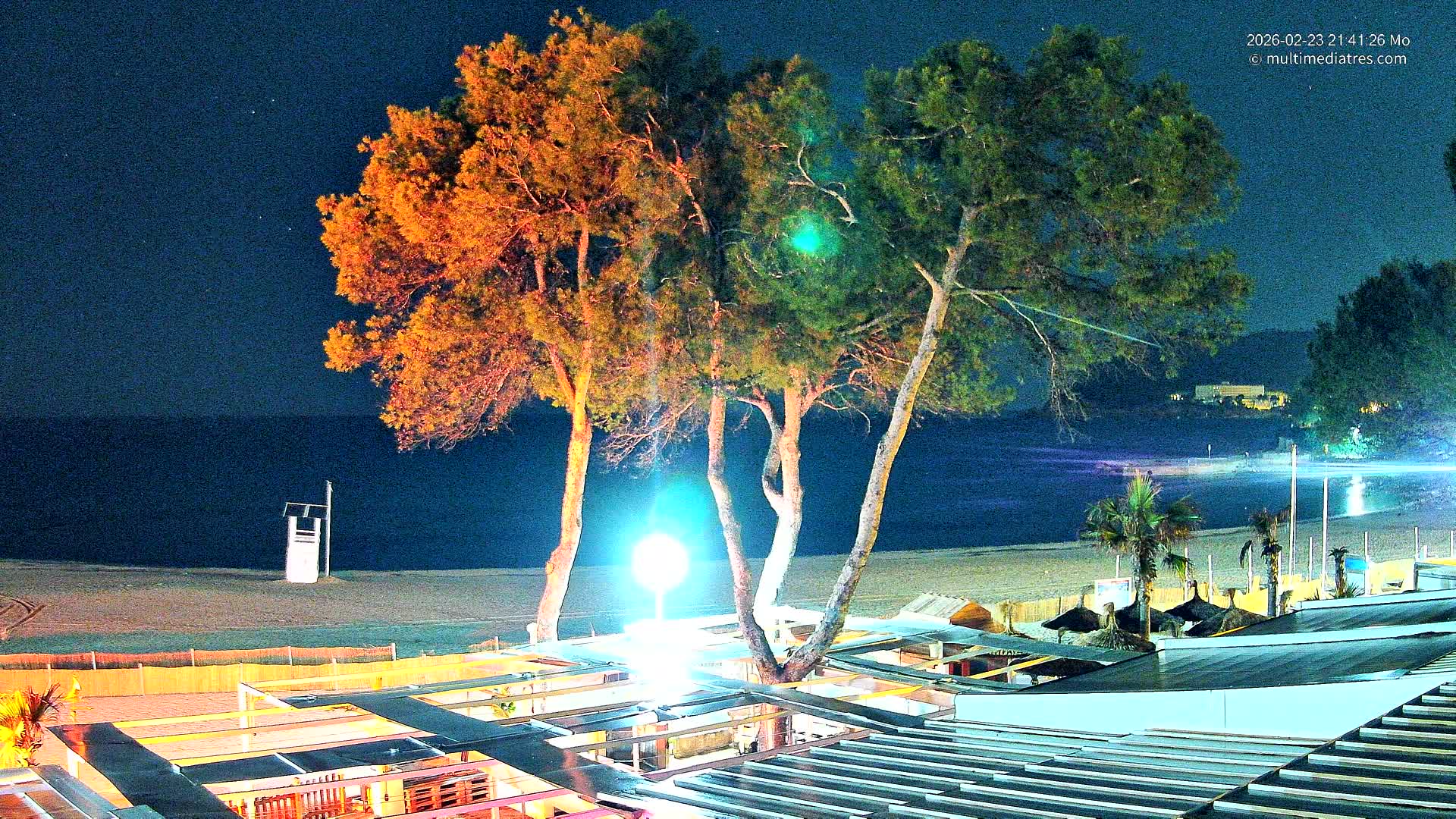 Mallorca, Peguera Cala Fornells Bay Balearic Sea Live Cam, Balearic Islands, Spain