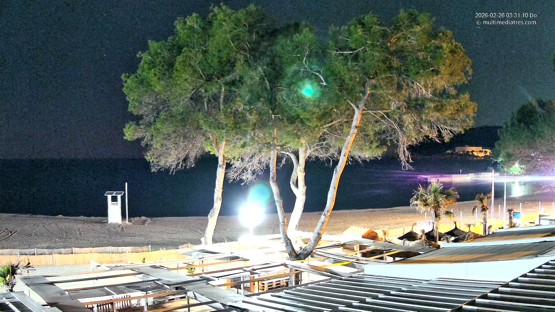 Mallorca, Peguera Cala Fornells Bay Balearic Sea Live Cam, Balearic Islands, Spain