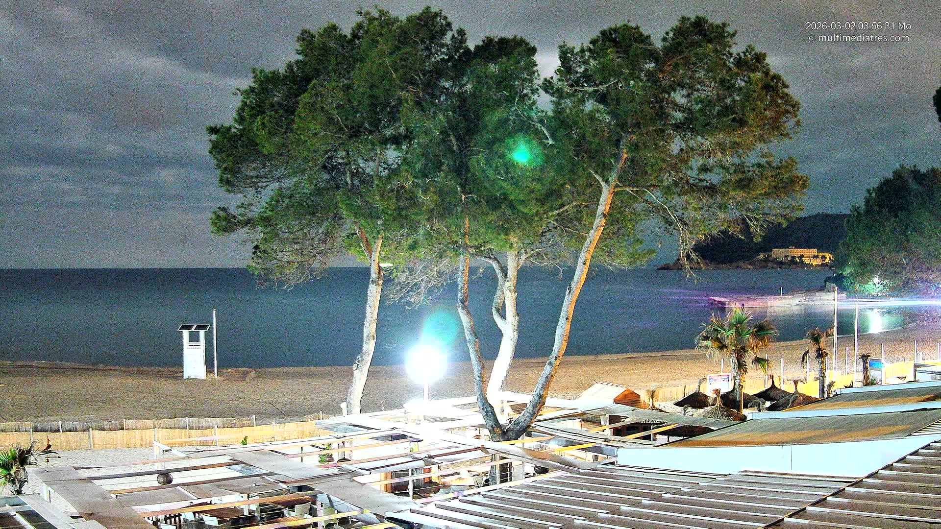 Mallorca, Peguera Cala Fornells Bay Balearic Sea Live Cam, Balearic Islands, Spain
