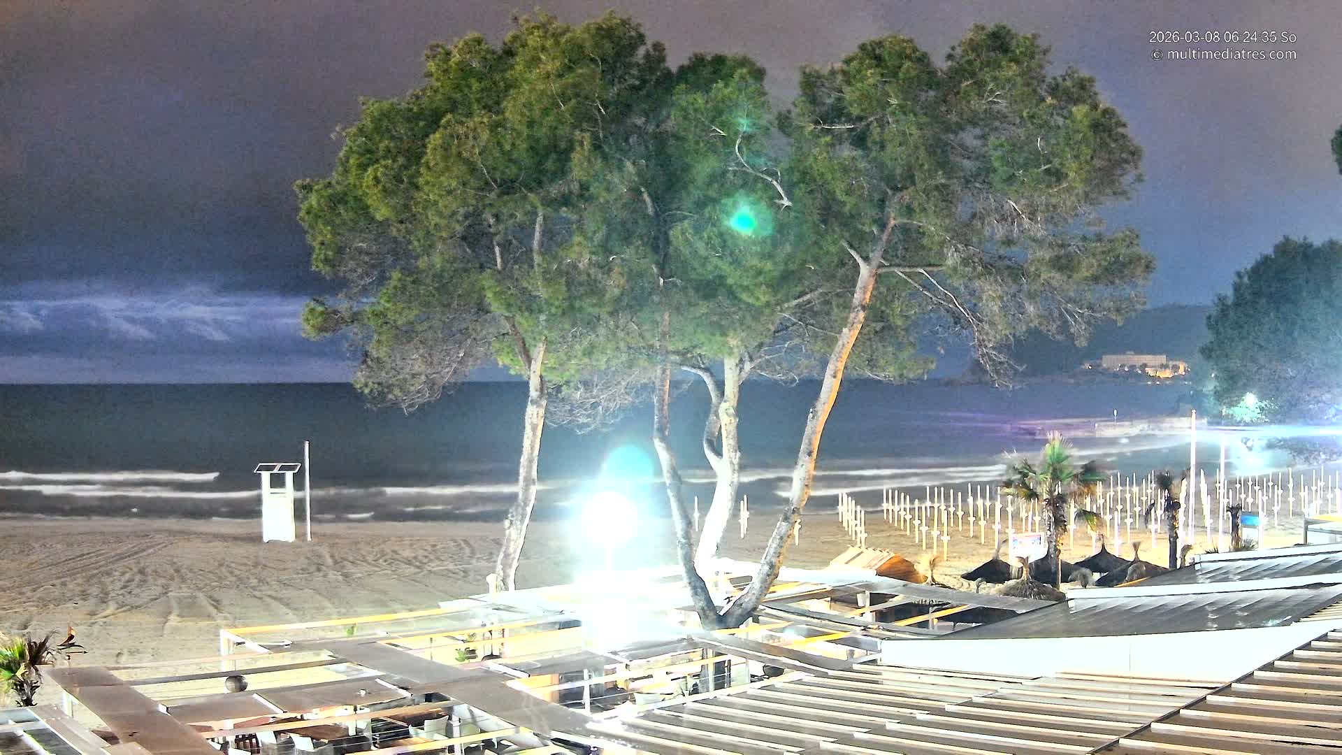 Mallorca, Peguera Cala Fornells Bay Balearic Sea Live Cam, Balearic Islands, Spain