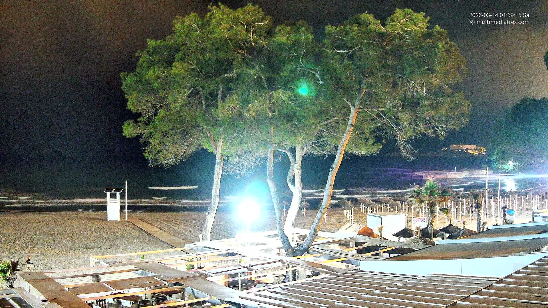 Mallorca, Peguera Cala Fornells Bay Balearic Sea Live Cam, Balearic Islands, Spain