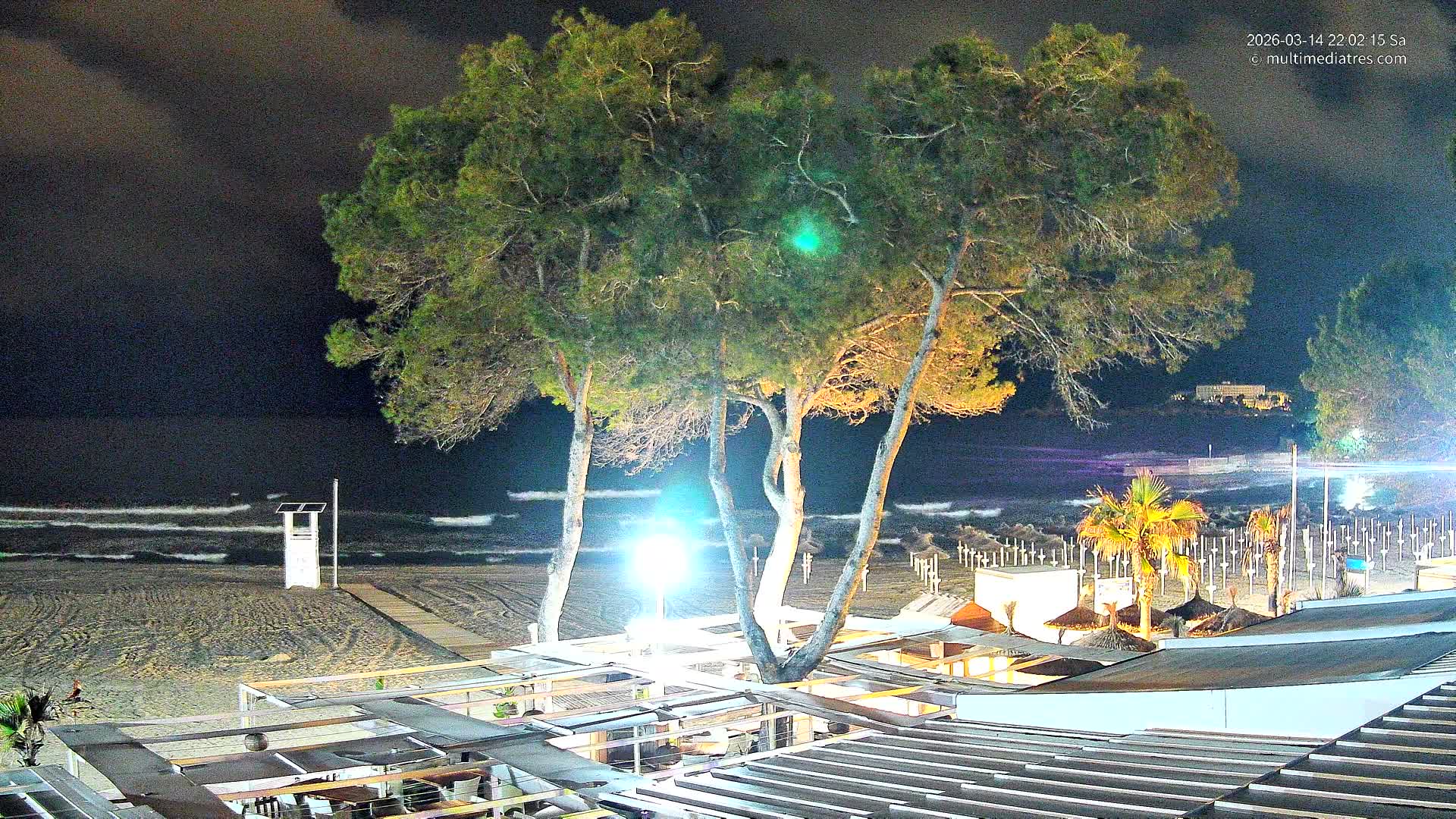 Mallorca, Peguera Cala Fornells Bay Balearic Sea Live Cam, Balearic Islands, Spain