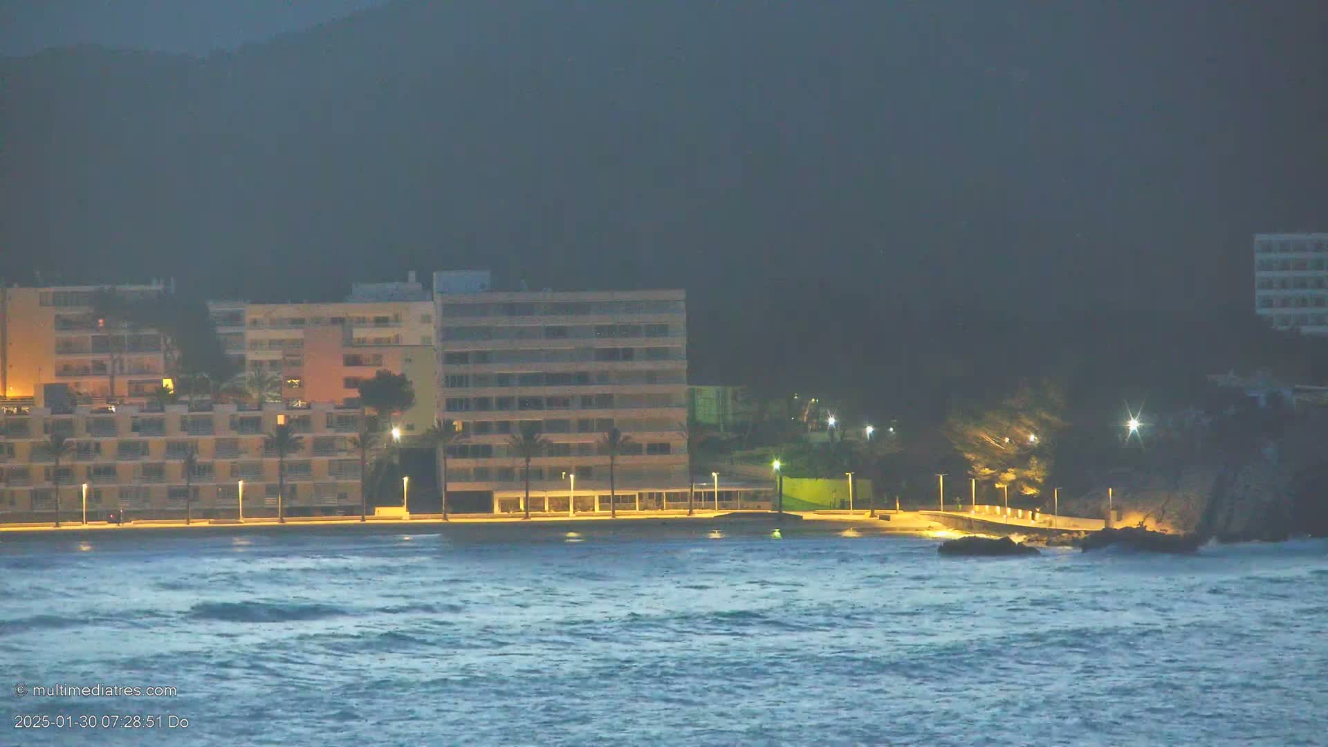 Mallorca, Paguera Cala Fornells PTZ Live Cam - Balearic Islands, Spain