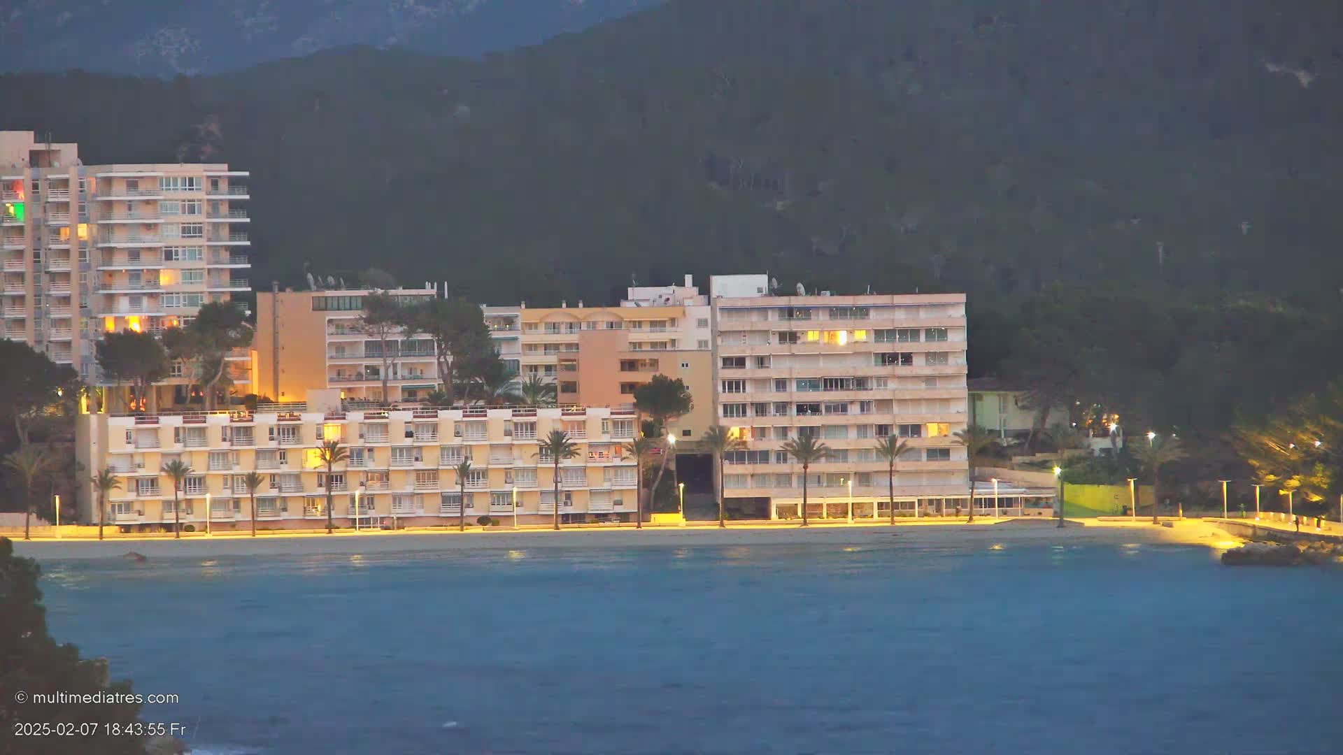 Mallorca, Paguera Cala Fornells PTZ Live Cam - Balearic Islands, Spain