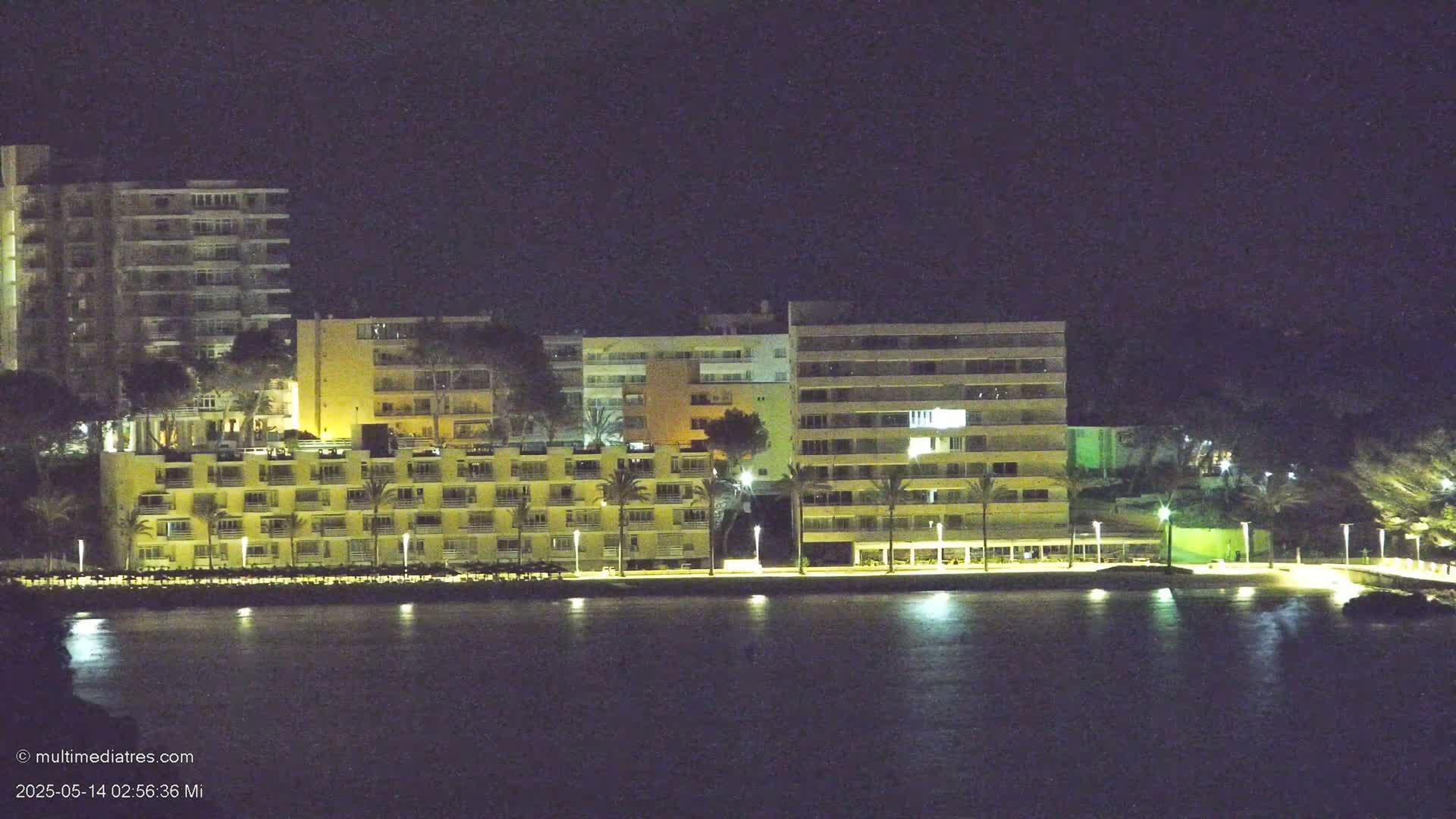 Mallorca, Paguera Cala Fornells PTZ Live Cam - Balearic Islands, Spain