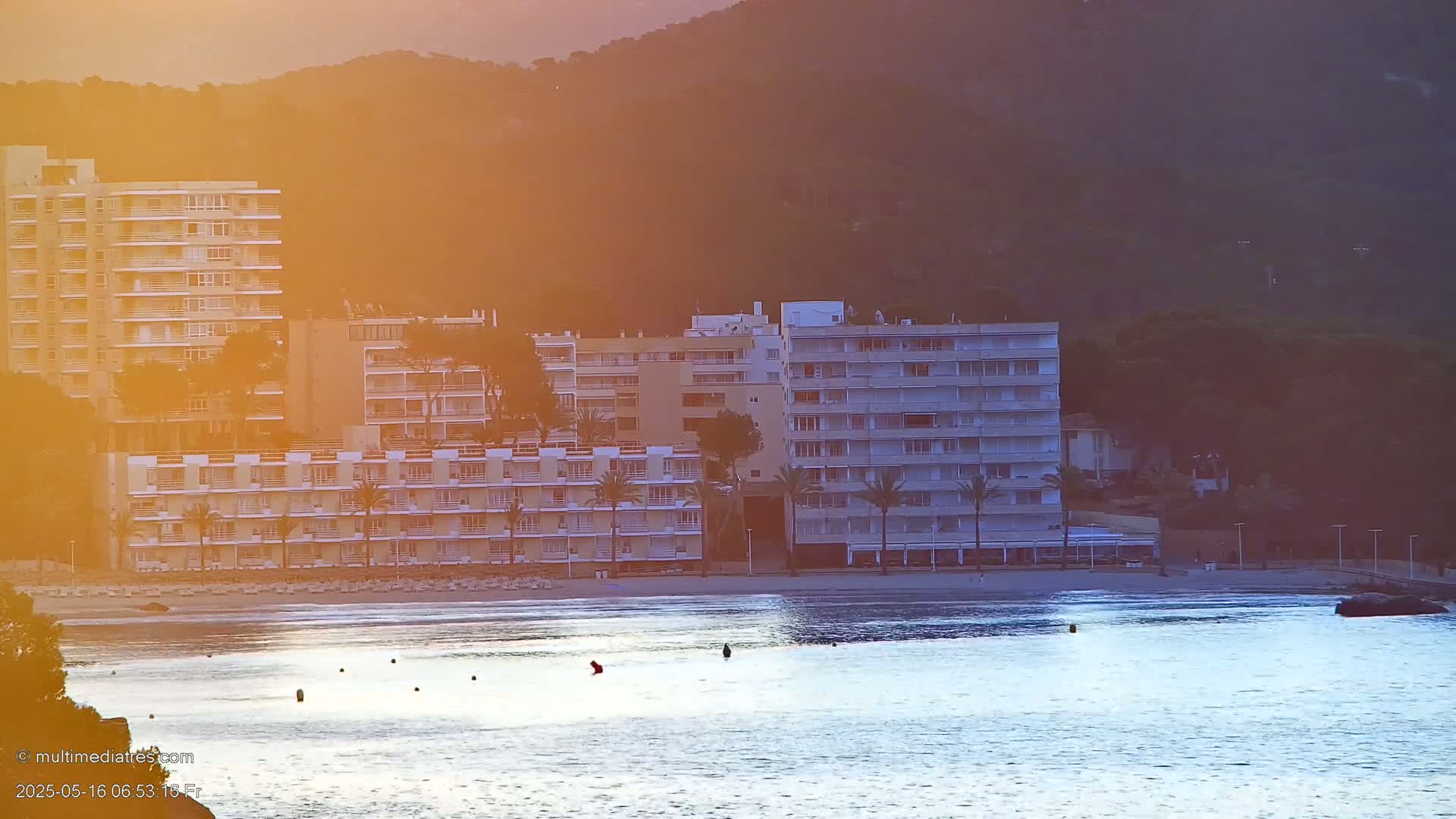 Paguera, Cala Fornells PTZ Live Cam - Mallorca, Balearic Islands, Spain