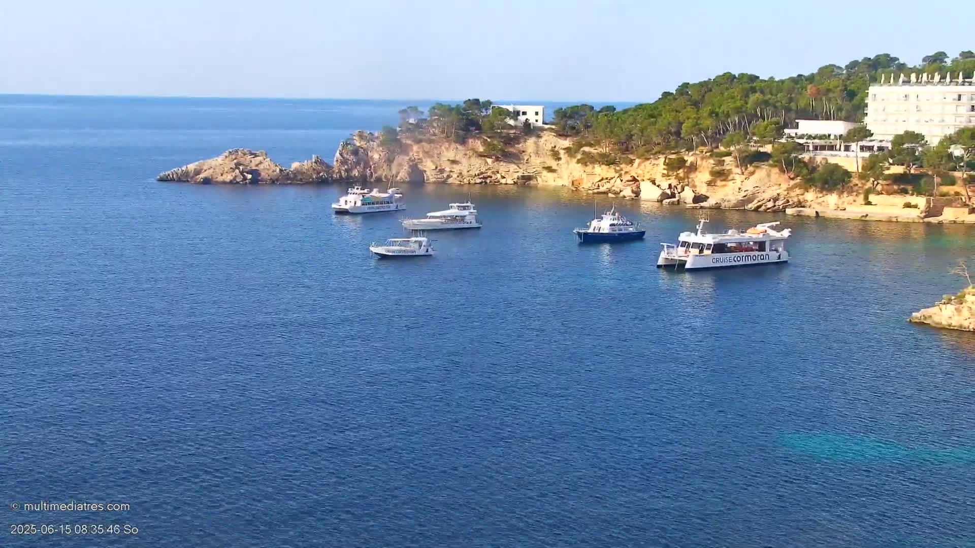Mallorca, Paguera Cala Fornells PTZ Live Cam - Balearic Islands, Spain