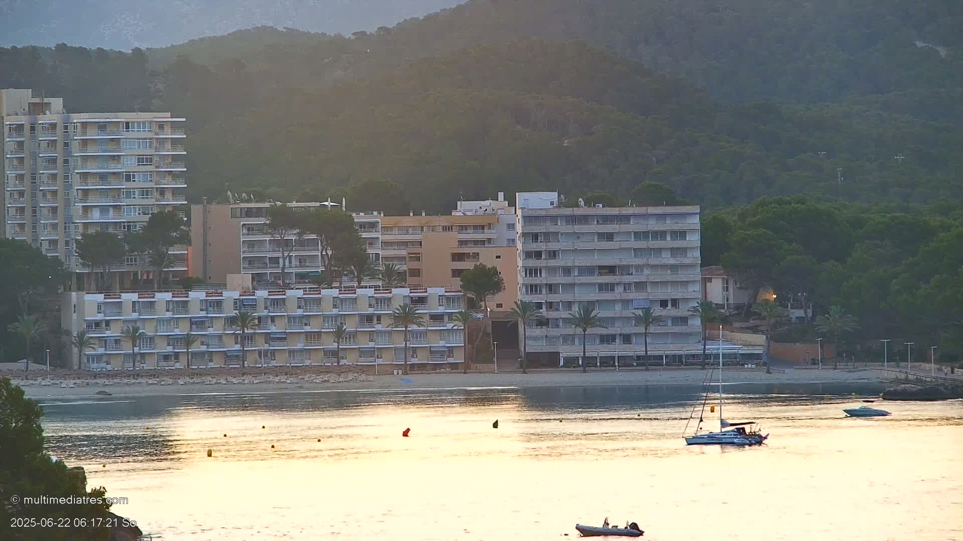 Mallorca, Paguera Cala Fornells PTZ Live Cam - Balearic Islands, Spain
