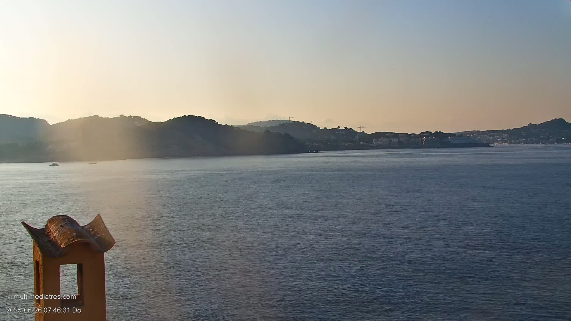 Mallorca, Paguera Cala Fornells PTZ Live Cam - Balearic Islands, Spain