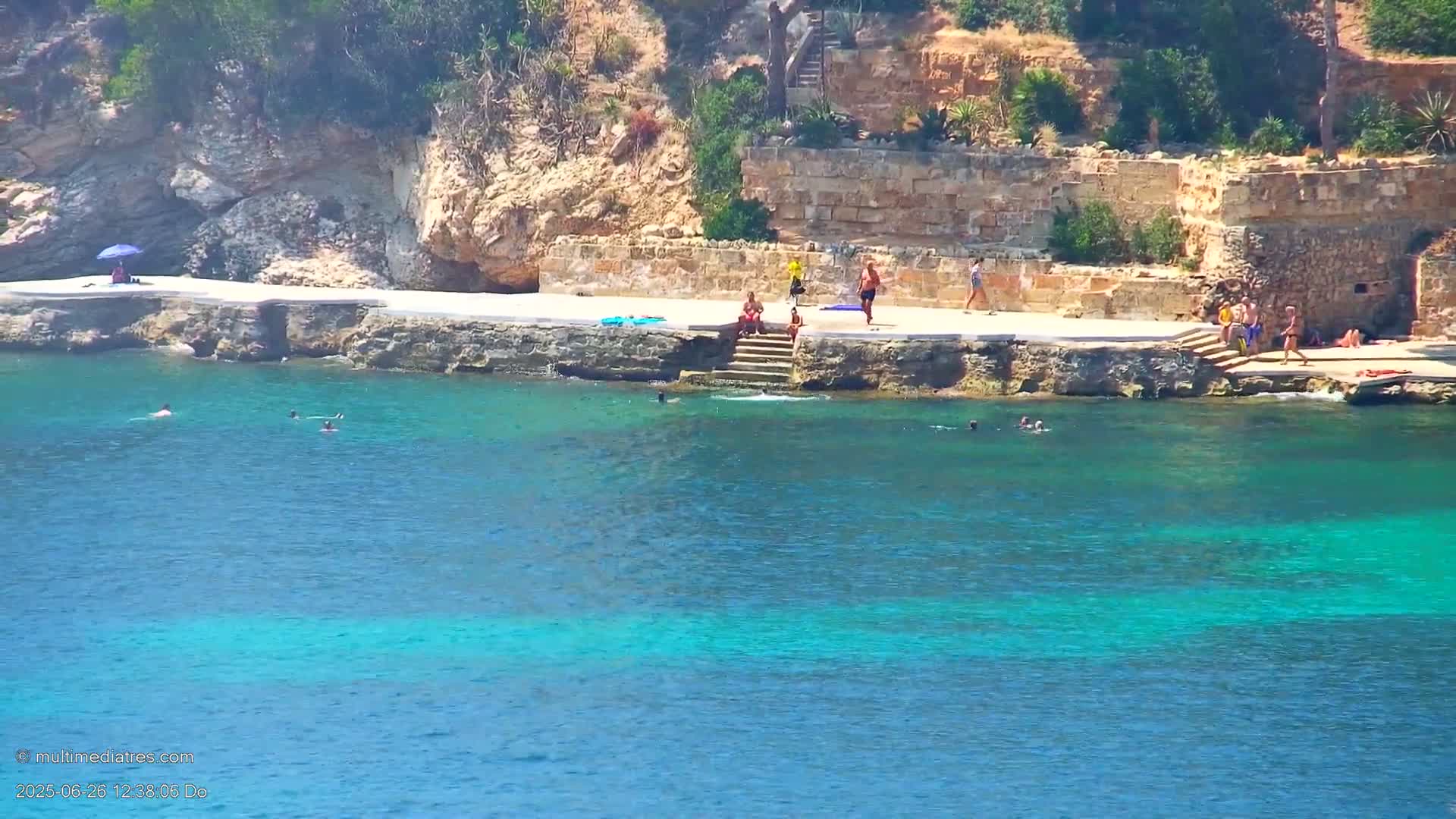 Mallorca, Paguera Cala Fornells PTZ Live Cam - Balearic Islands, Spain