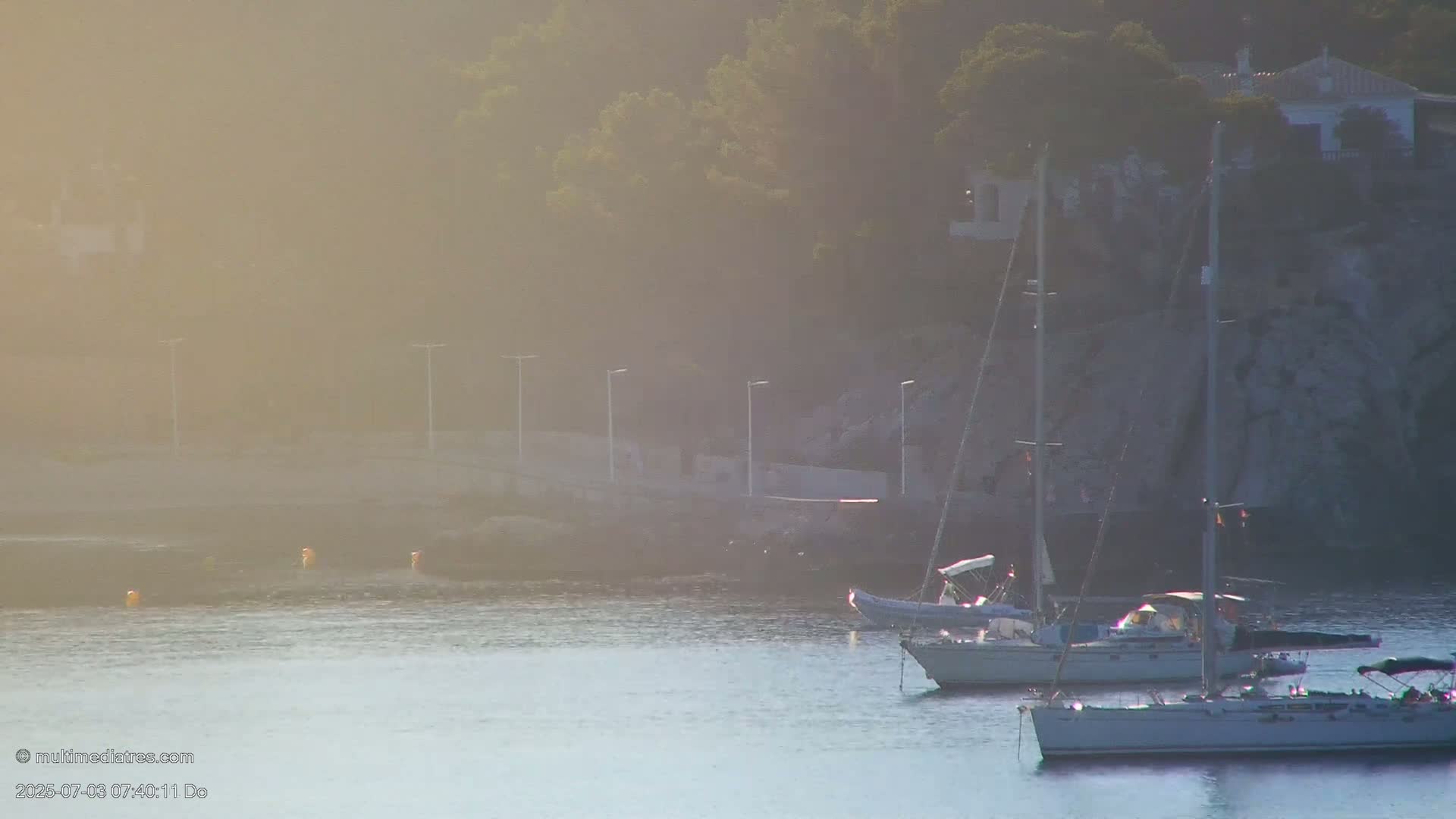 Paguera, Cala Fornells PTZ Live Cam - Mallorca, Balearic Islands, Spain