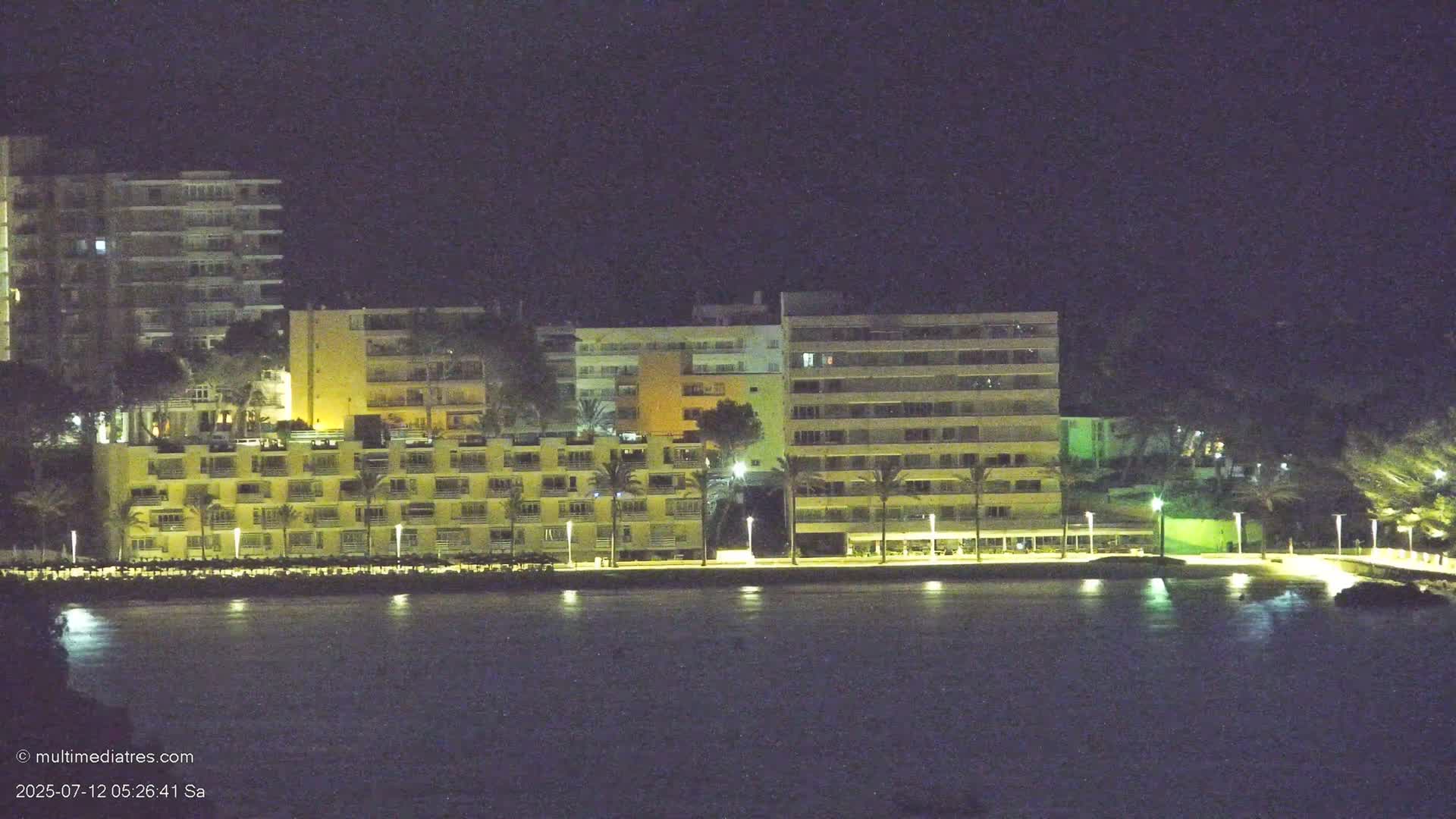 Paguera, Cala Fornells PTZ Live Cam - Mallorca, Balearic Islands, Spain