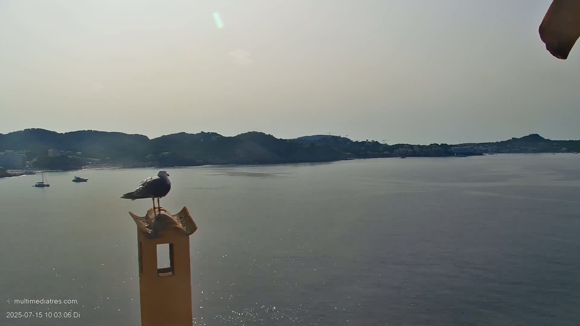 Paguera, Cala Fornells PTZ Live Cam - Mallorca, Balearic Islands, Spain