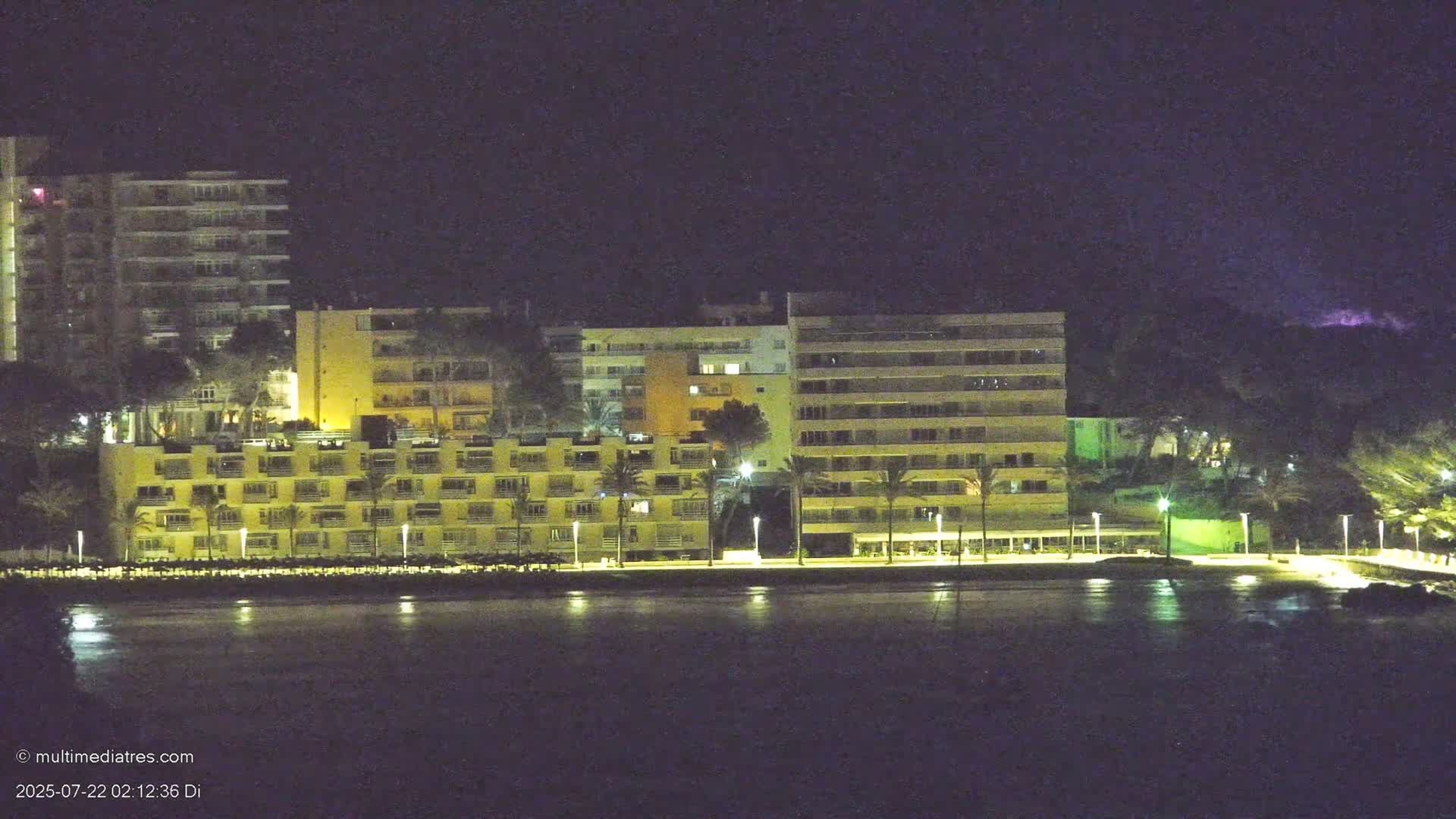 Paguera, Cala Fornells PTZ Live Cam - Mallorca, Balearic Islands, Spain