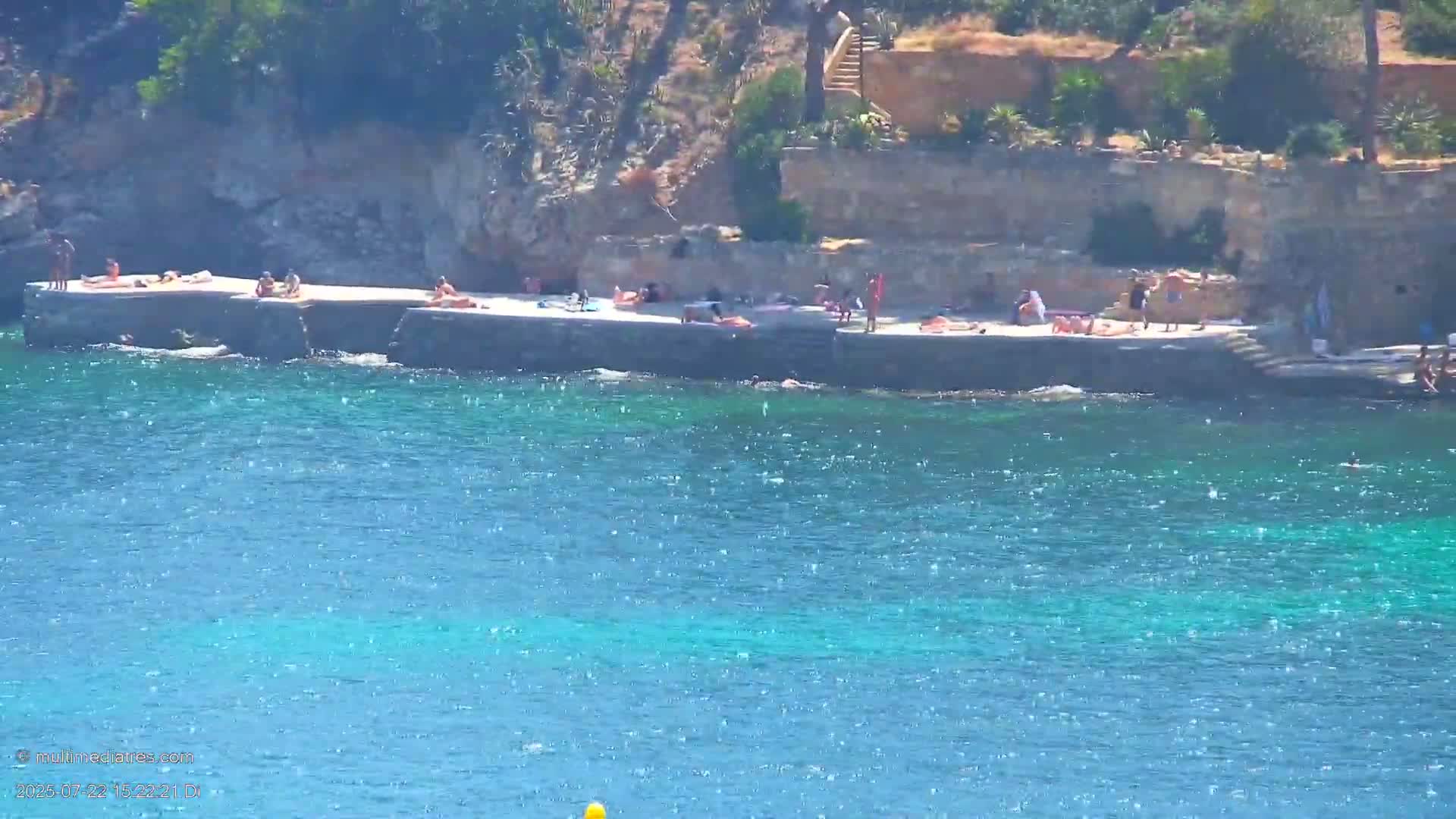 Paguera, Cala Fornells PTZ Live Cam - Mallorca, Balearic Islands, Spain