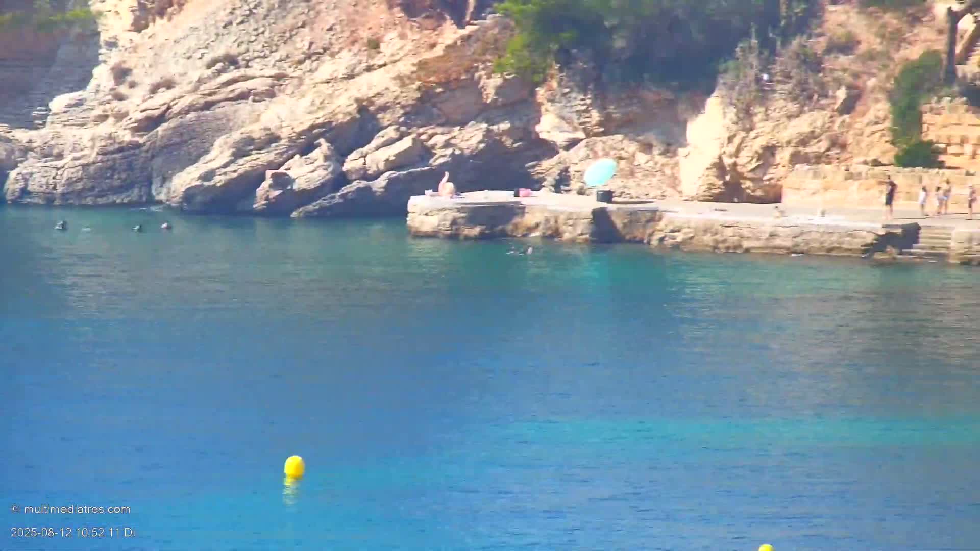 Paguera, Cala Fornells PTZ Live Cam - Mallorca, Balearic Islands, Spain