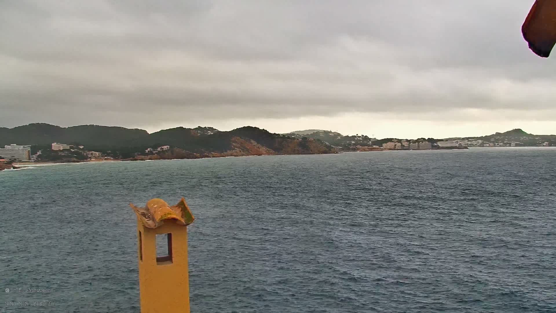 Paguera, Cala Fornells PTZ Live Cam - Mallorca, Balearic Islands, Spain