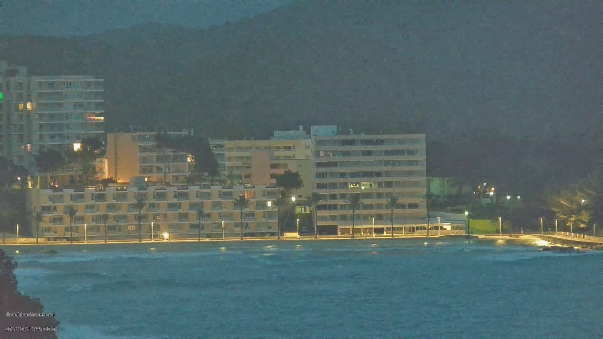 Paguera, Cala Fornells PTZ Live Cam - Mallorca, Balearic Islands, Spain