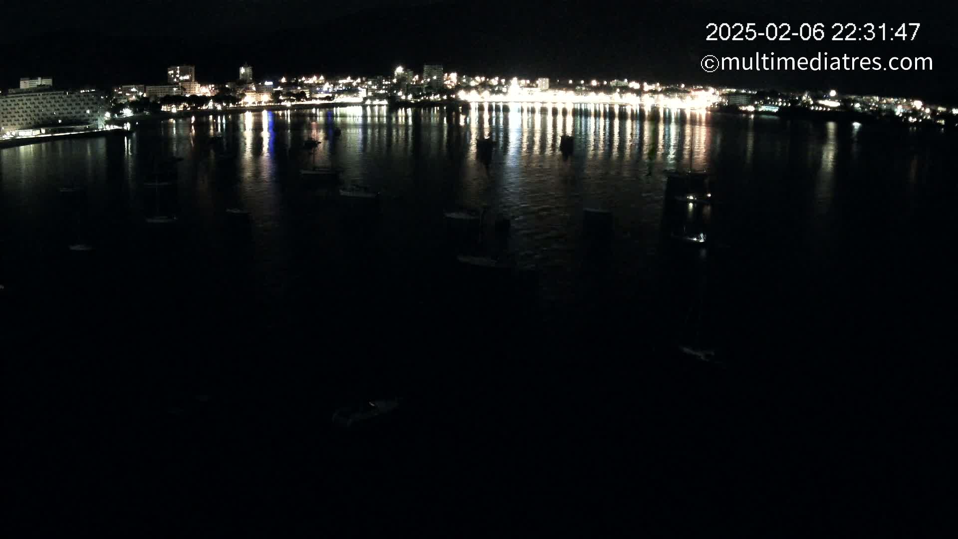Mallorca, Magaluf - Palmanova Son Maties Beach Live Cam - Balearic Islands, Spain