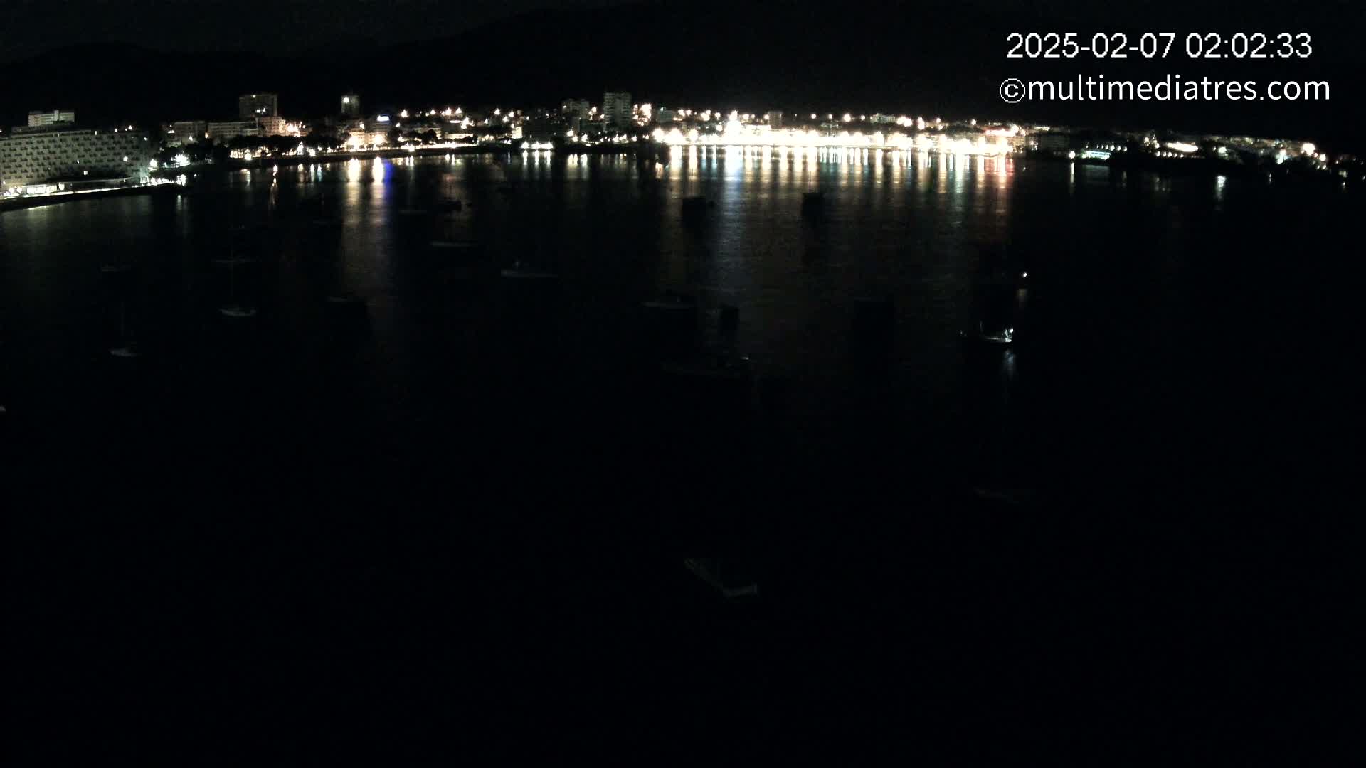Mallorca, Magaluf - Palmanova Son Maties Beach Live Cam - Balearic Islands, Spain