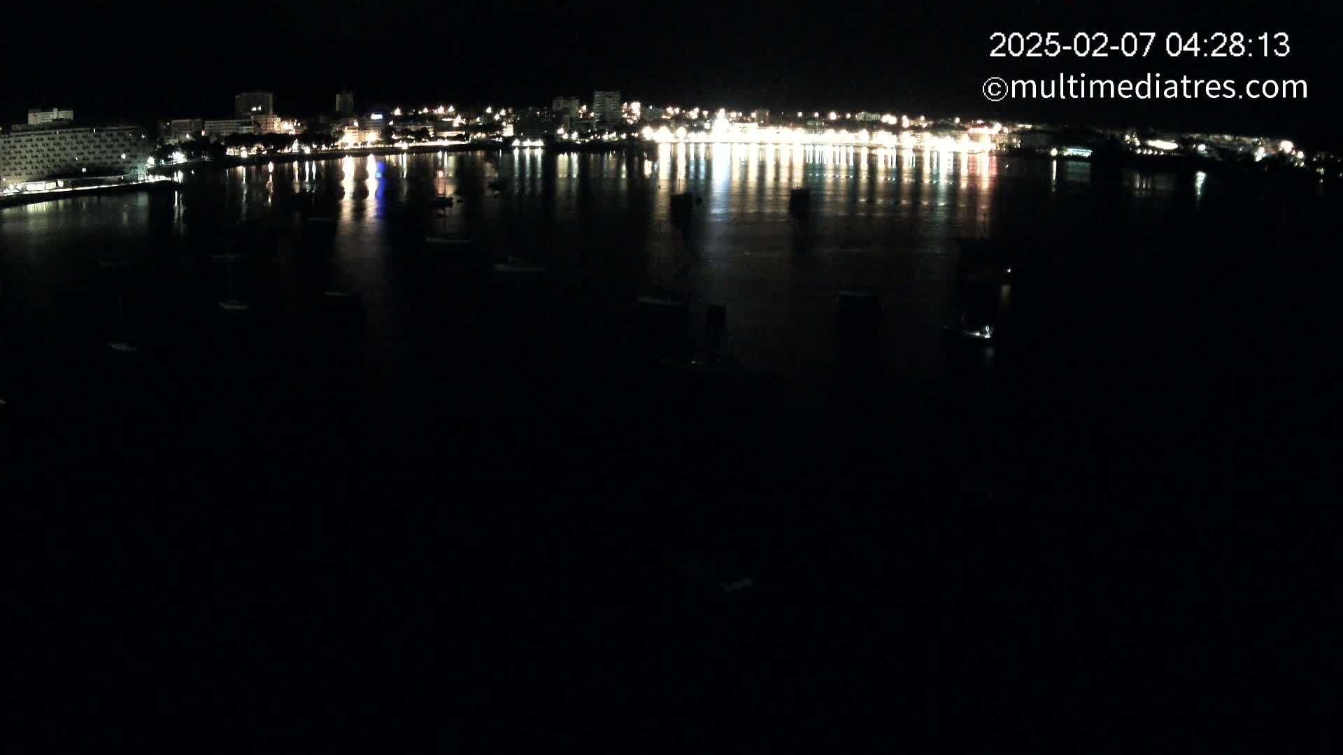 Mallorca, Magaluf - Palmanova Son Maties Beach Live Cam - Balearic Islands, Spain
