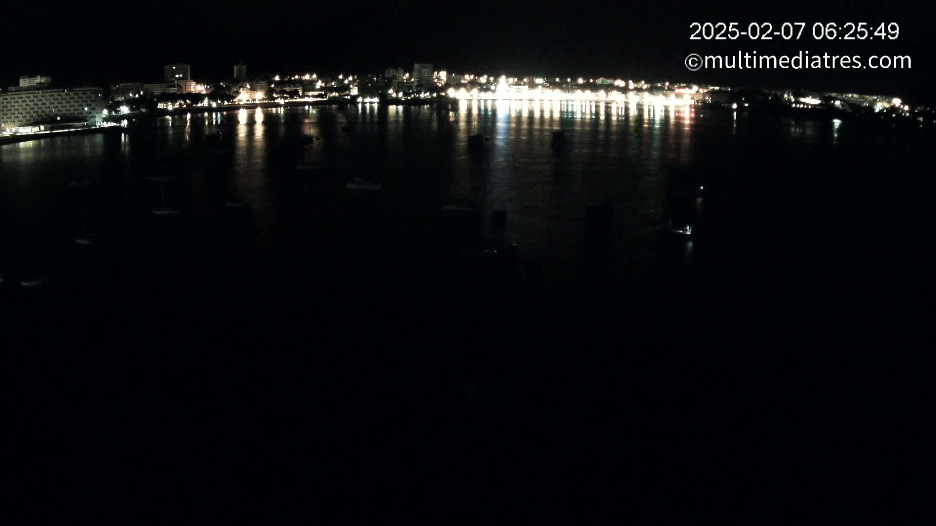 Mallorca, Magaluf - Palmanova Son Maties Beach Live Cam - Balearic Islands, Spain
