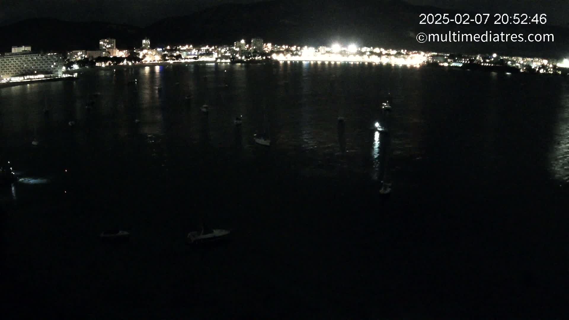 Mallorca, Magaluf - Palmanova Son Maties Beach Live Cam - Balearic Islands, Spain