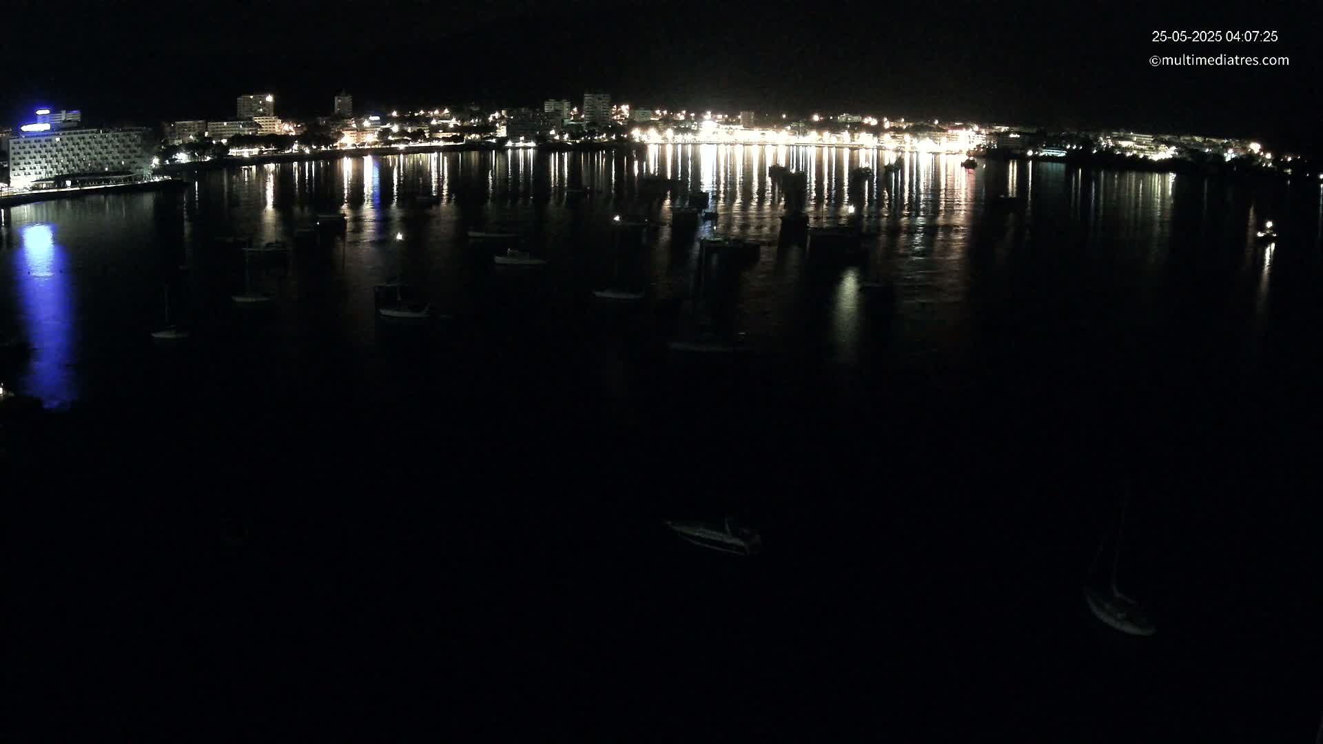 Mallorca, Magaluf - Palmanova Son Maties Beach Live Cam - Balearic Islands, Spain