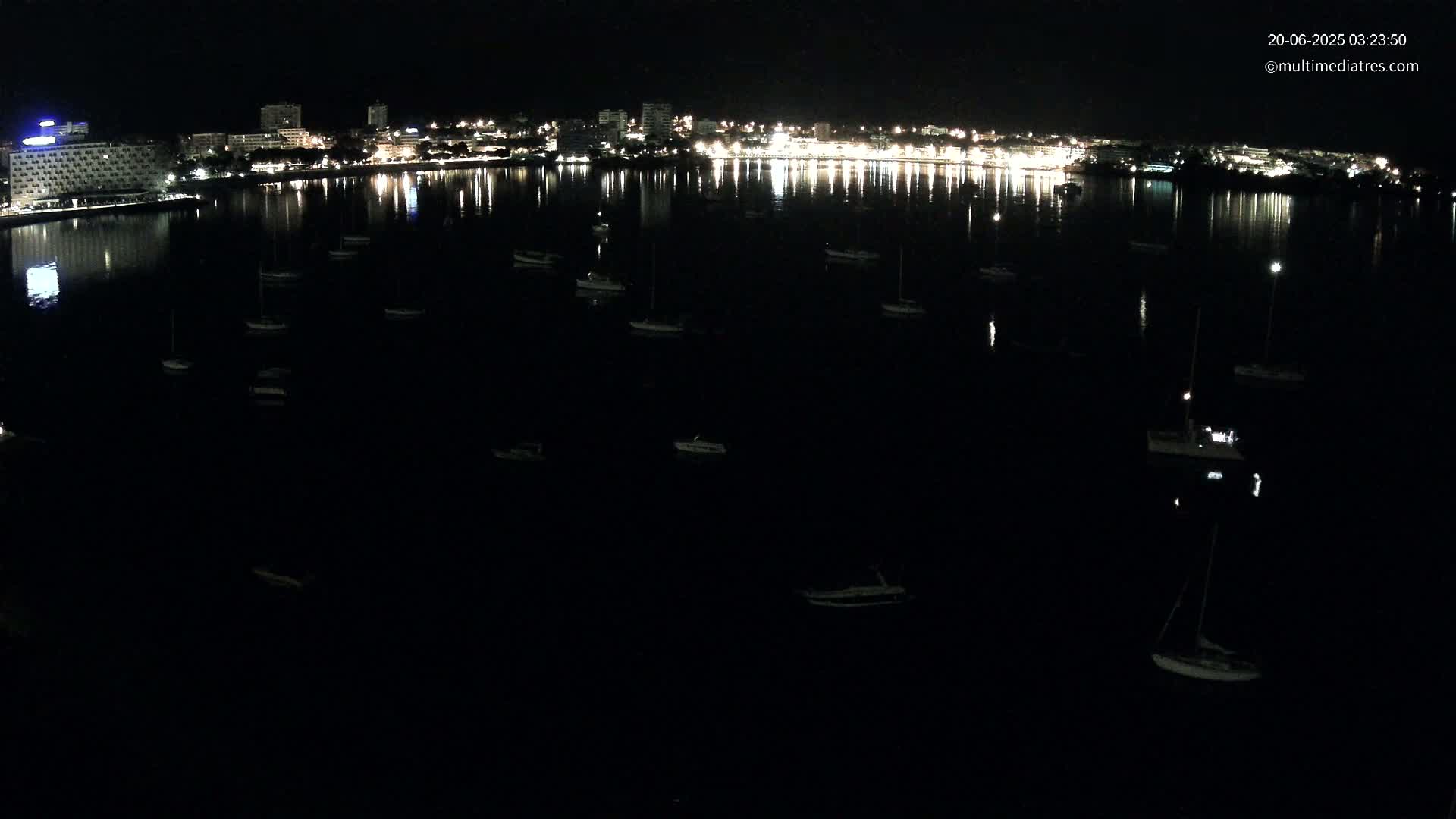 Mallorca, Magaluf - Palmanova Son Maties Beach Live Cam - Balearic Islands, Spain