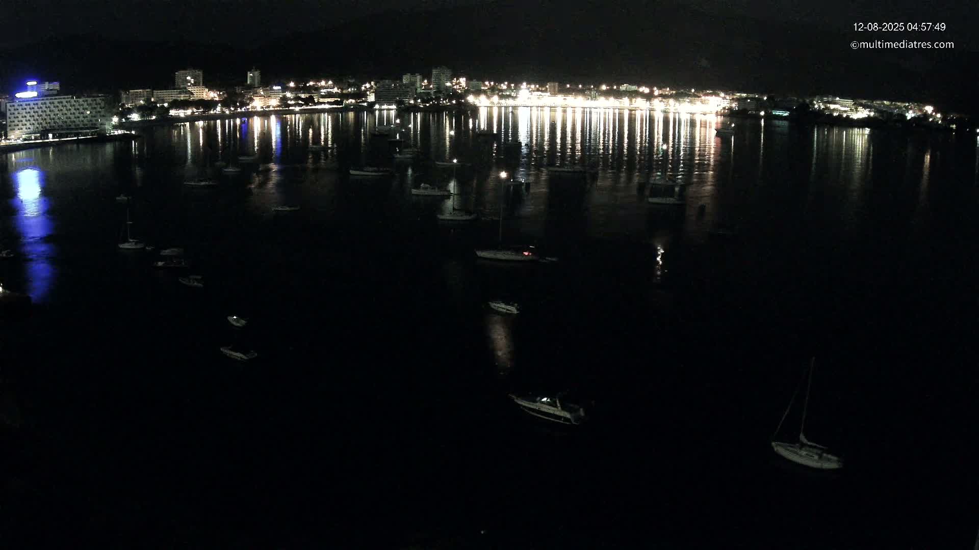 Mallorca, Magaluf - Palmanova Son Maties Beach Live Cam - Balearic Islands, Spain