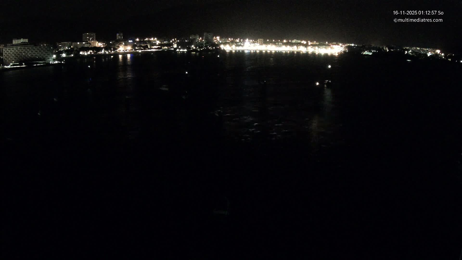 Mallorca, Magaluf - Palmanova Son Maties Beach Live Cam - Balearic Islands, Spain