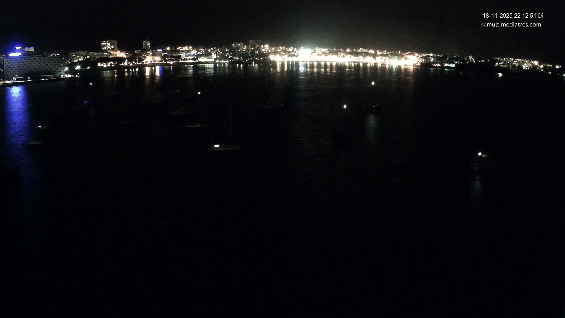 Mallorca, Magaluf - Palmanova Son Maties Beach Live Cam - Balearic Islands, Spain